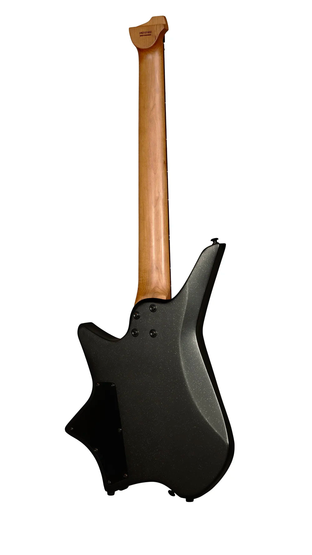 HILS HZ7 Multiscale 7-String Electric Guitar - Satin Galaxy Black