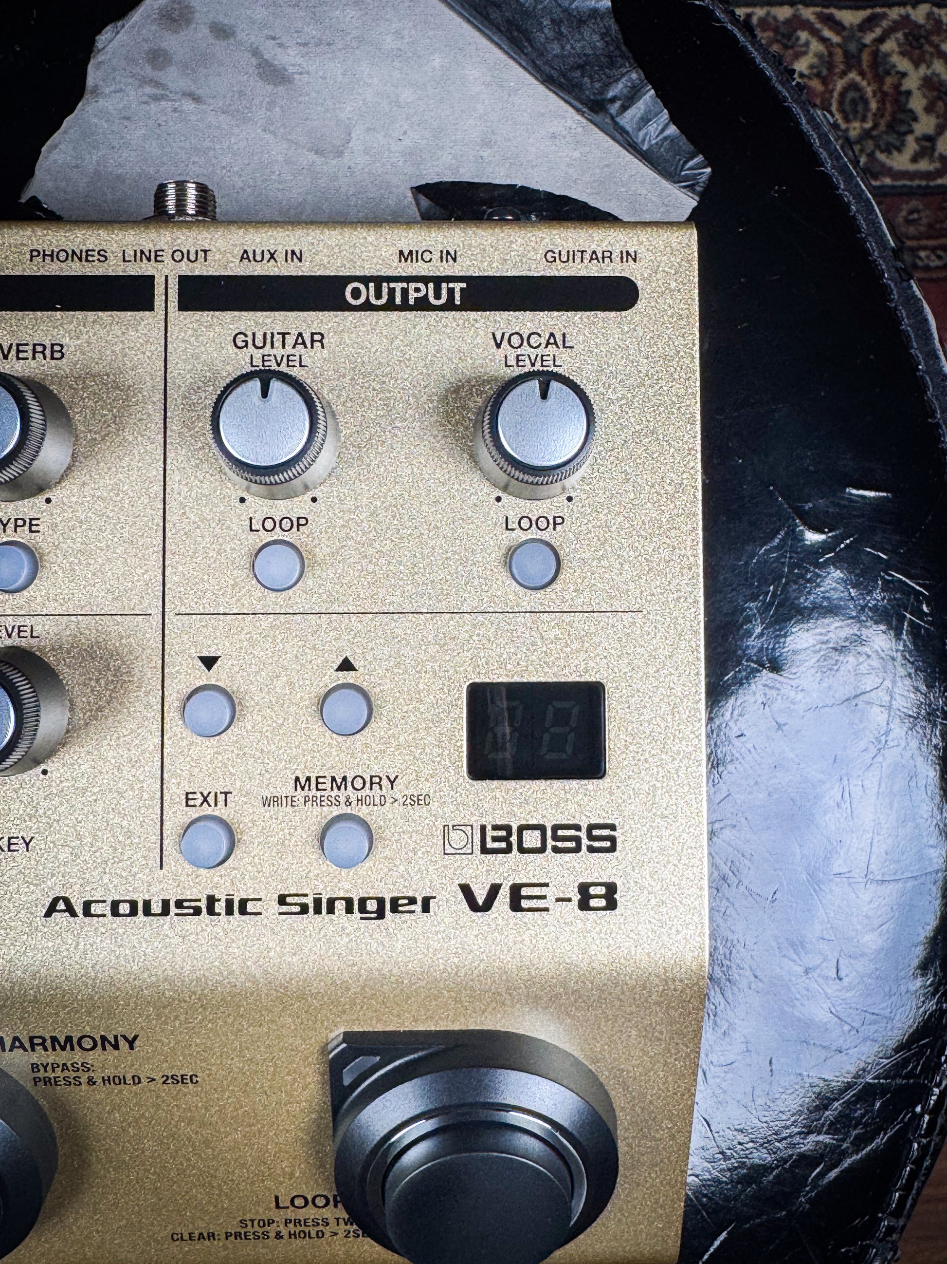 Boss VE-8 Acoustic Guitar / Vocal Effects - Pre-Owned