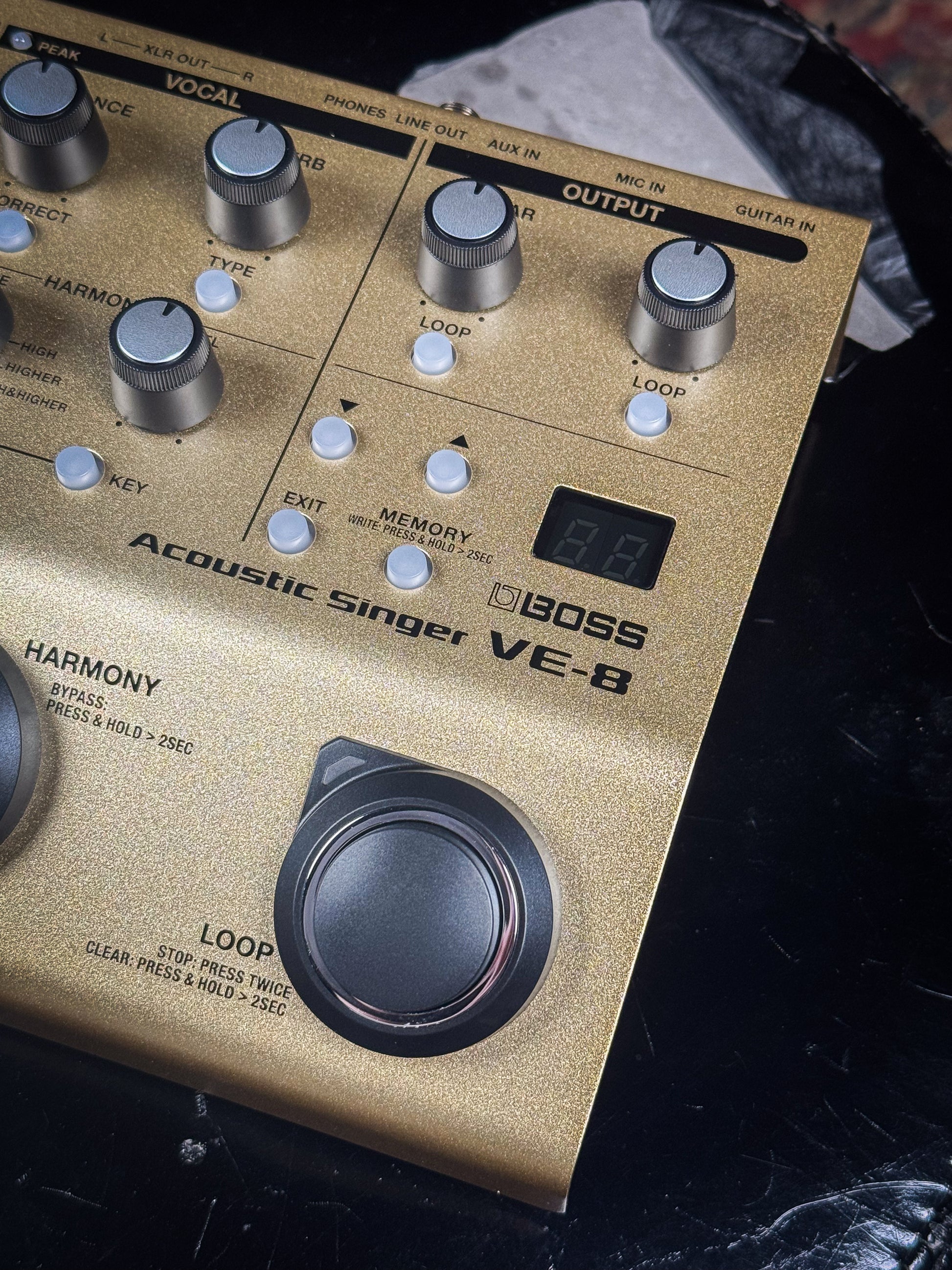 Boss VE-8 Acoustic Guitar / Vocal Effects - Pre-Owned