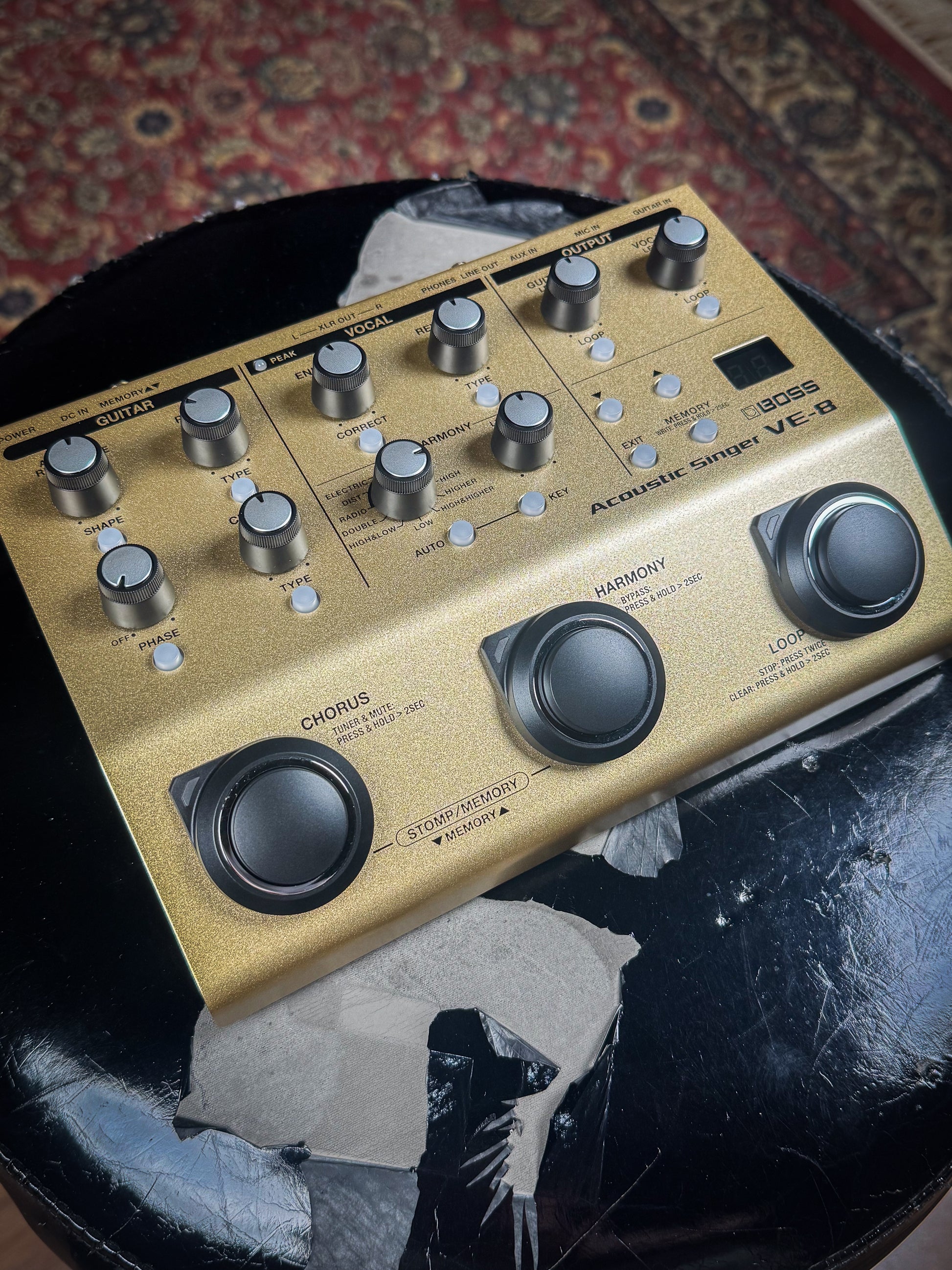 Boss VE-8 Acoustic Guitar / Vocal Effects - Pre-Owned