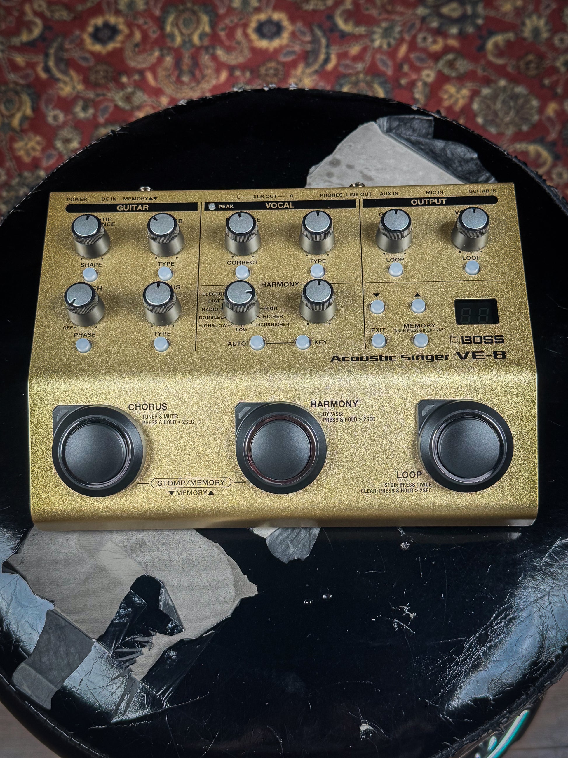 Boss VE-8 Acoustic Guitar / Vocal Effects - Pre-Owned