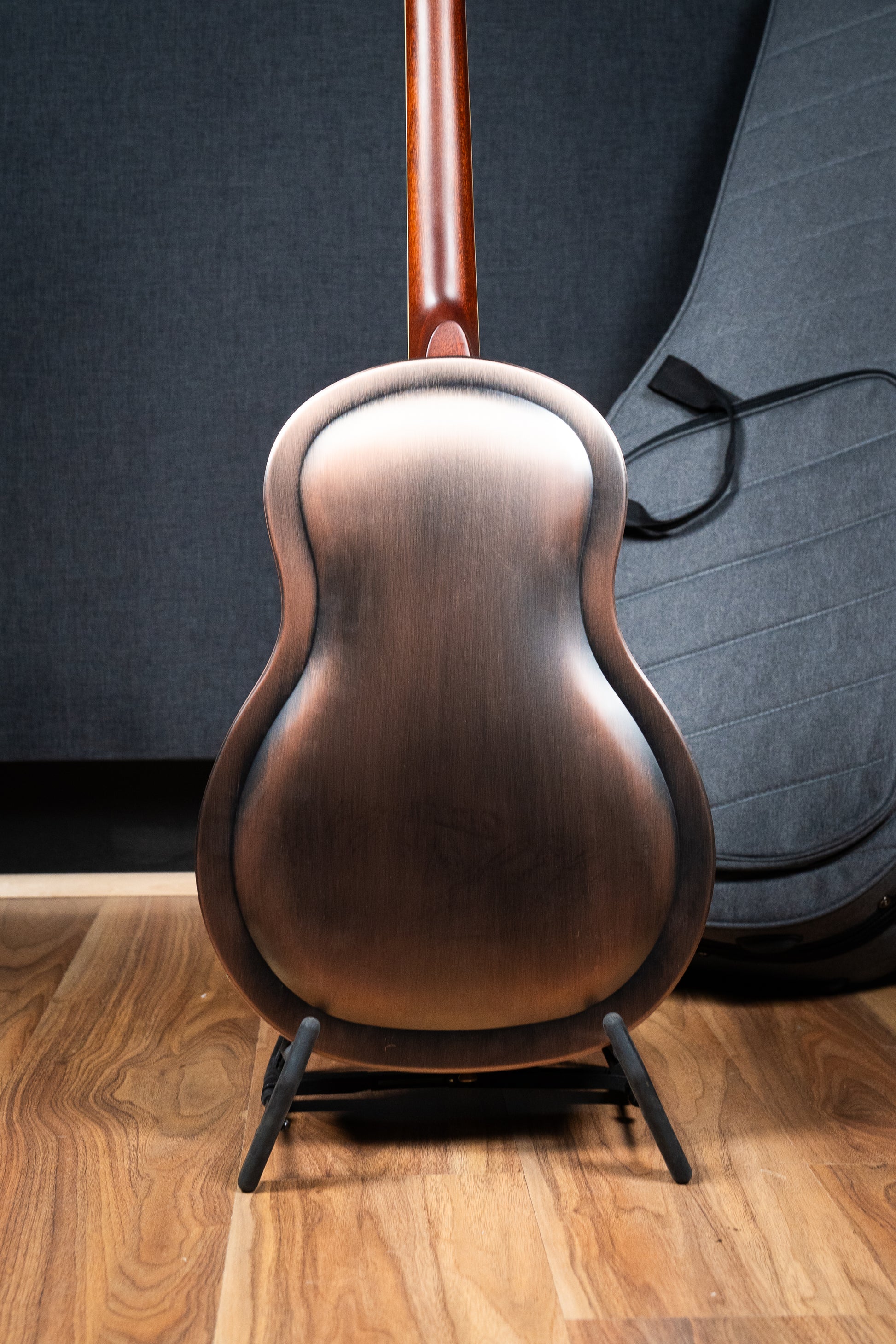 Bourbon Street Copper Tricone Resonator w/Pickup + Case - Pre-Owned