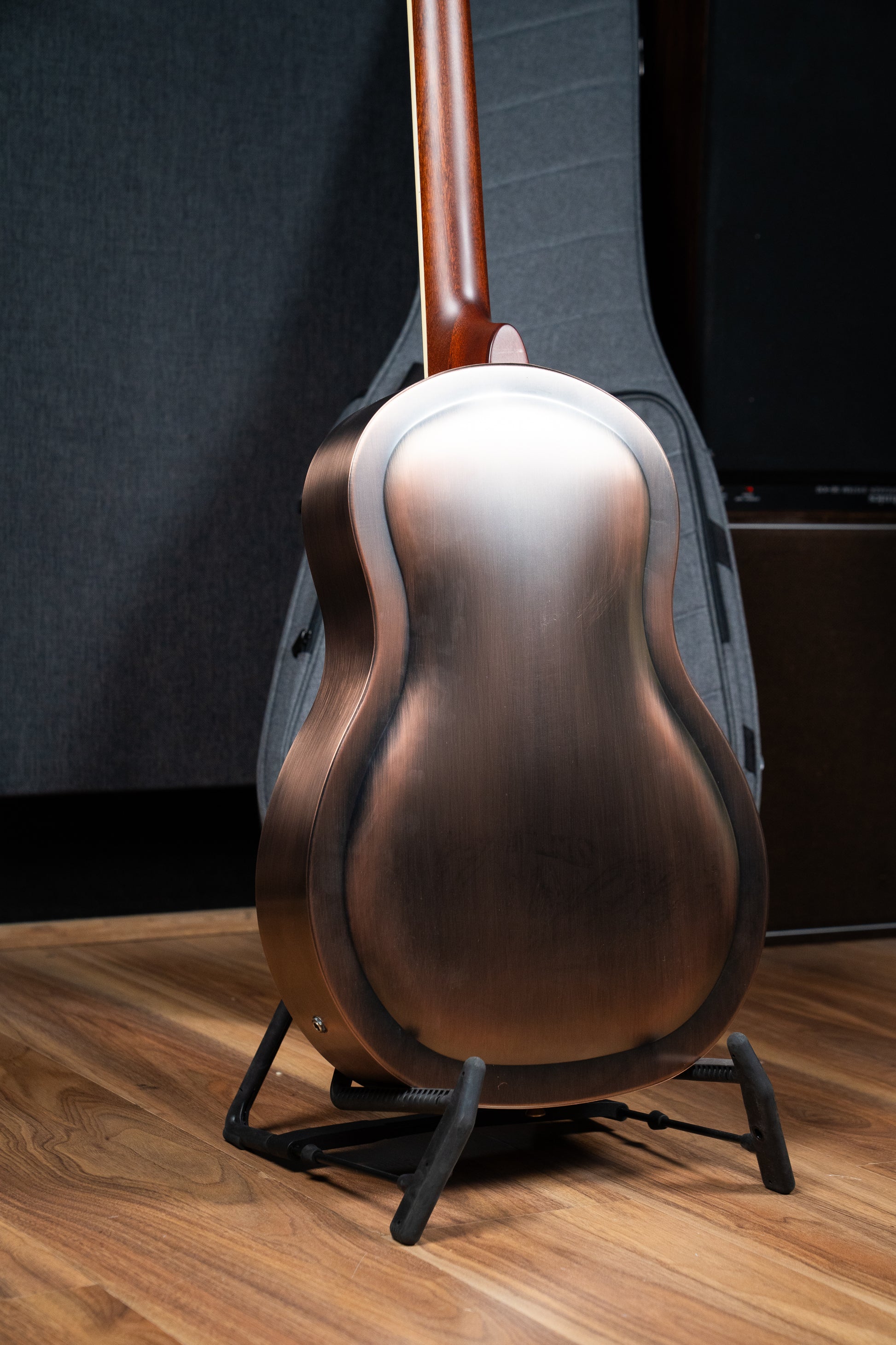 Bourbon Street Copper Tricone Resonator w/Pickup + Case - Pre-Owned