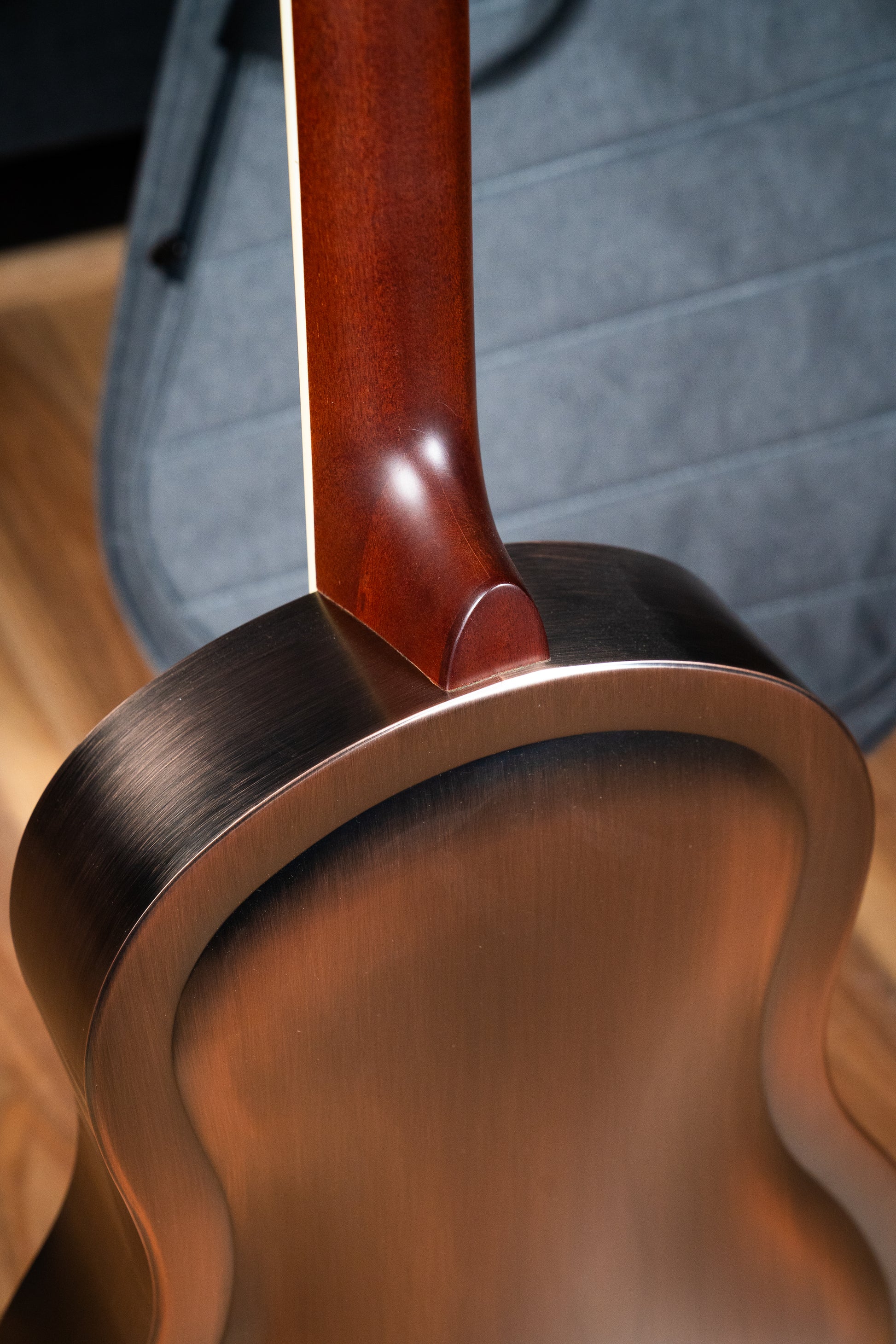 Bourbon Street Copper Tricone Resonator w/Pickup + Case - Pre-Owned