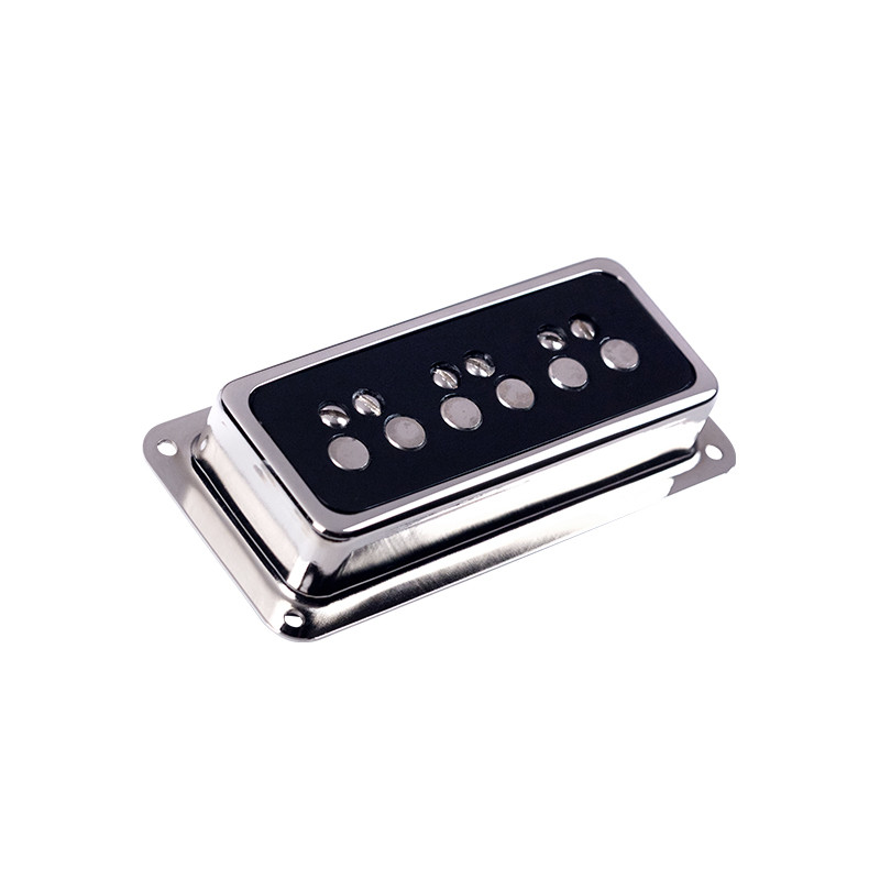 DeArmond Dynasonic Nickel/Black Bridge
