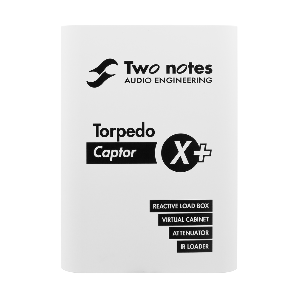 Two Notes Torpedo Captor X + 8Ω Reactive Load Box