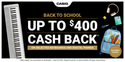 Casio Cashback Offer!