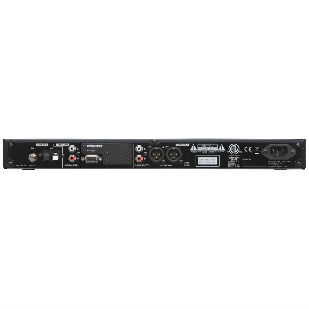 Tascam CD-400U Rackmount CD/SD/USB Player w/Bluetooth