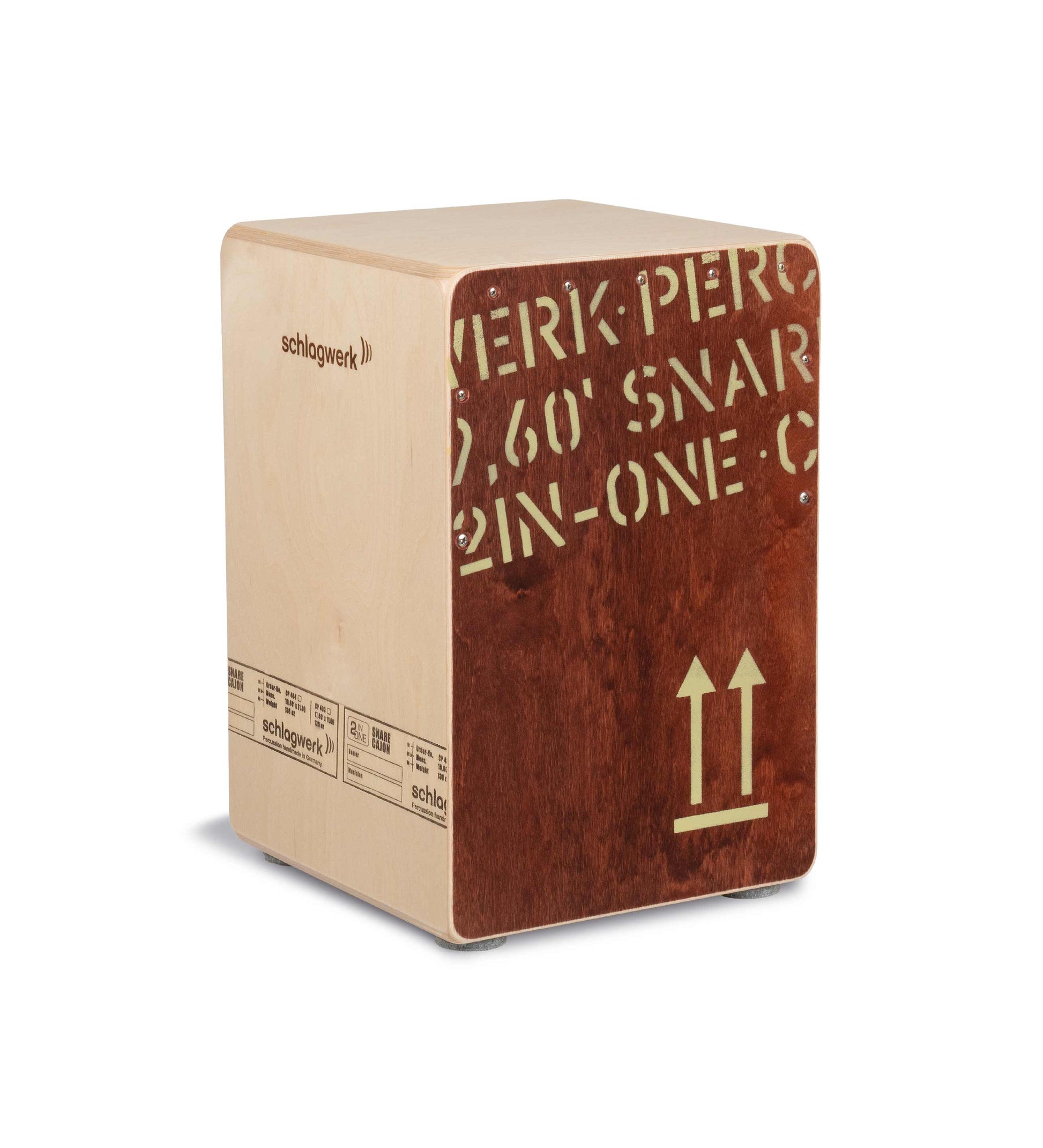 Schlagwerk 2inOne Cajon Red - Size: M