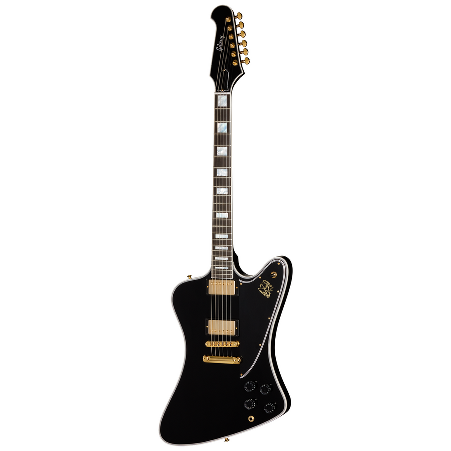 Gibson Firebird Custom With Bound Head Veneer - Ebony