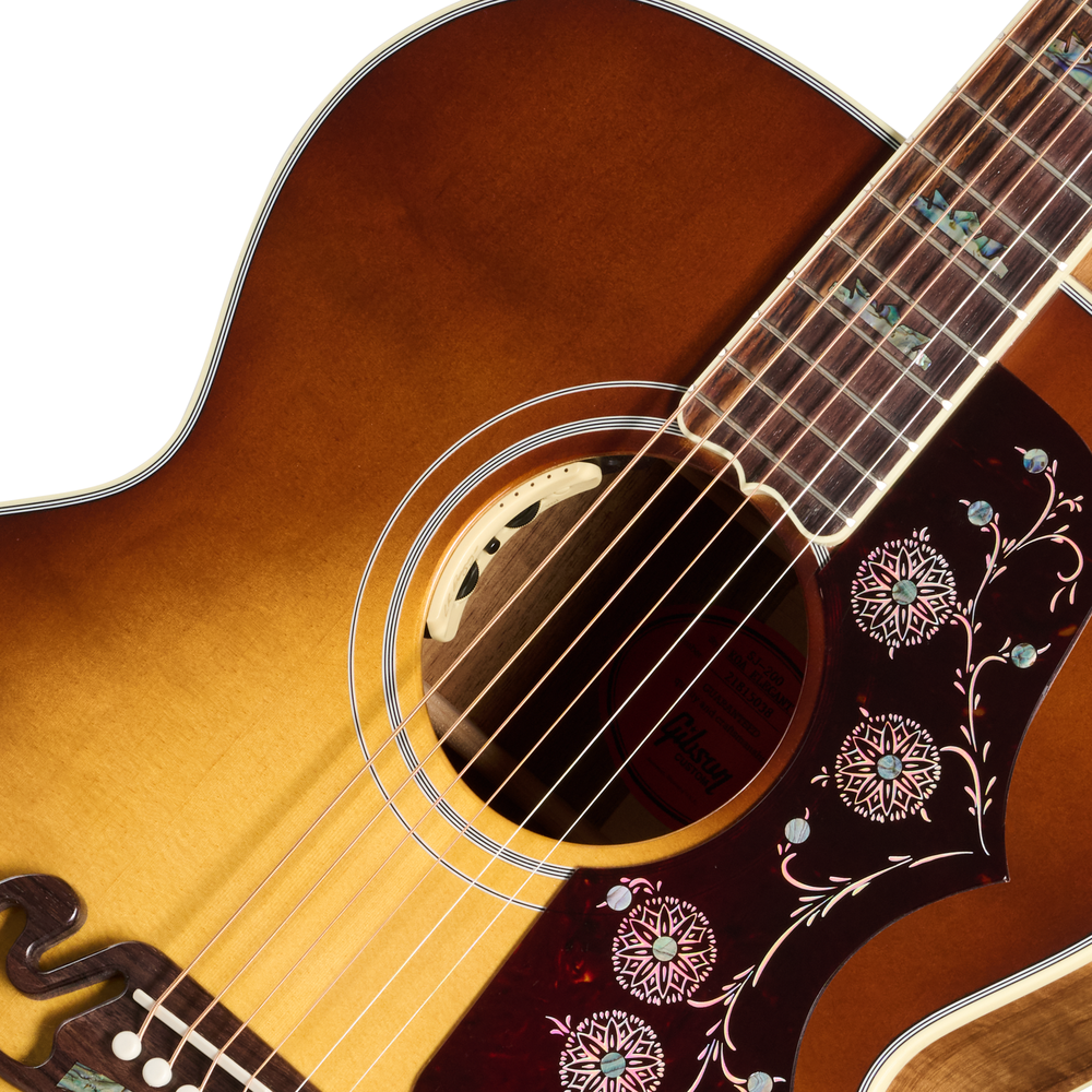 Gibson SJ200 Elegant Koa - Honey Burst
