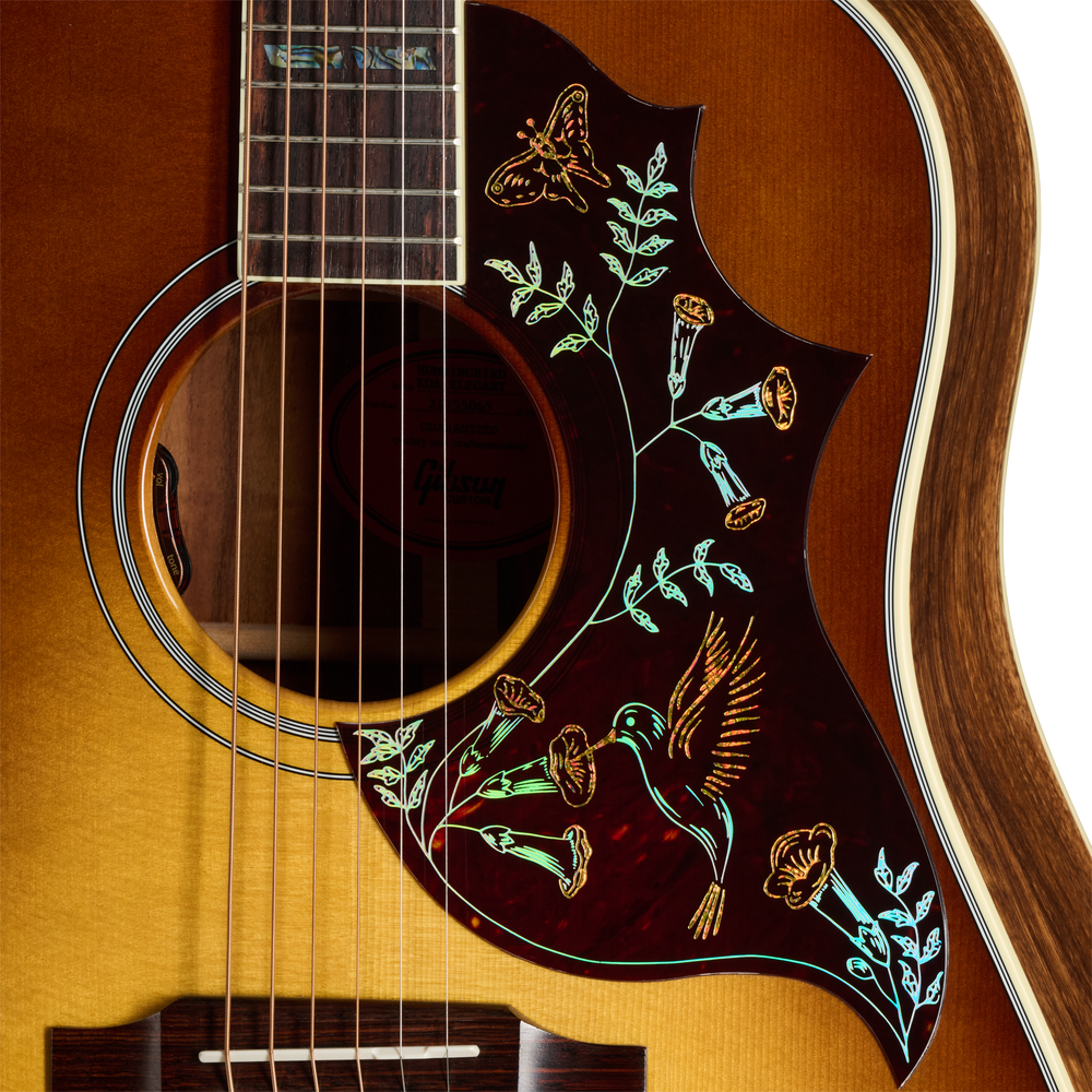 Gibson Hummingbird Elegant Koa - Honey Burst