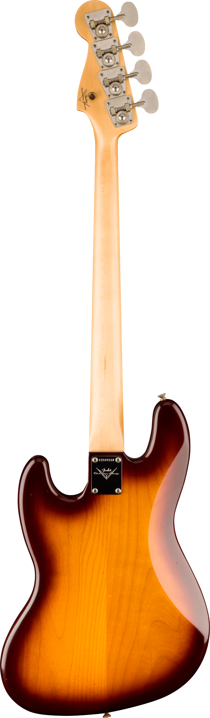 Fender Custom Shop 1966 Jazz Bass - Journeyman Relic - Tobacco Sunburst