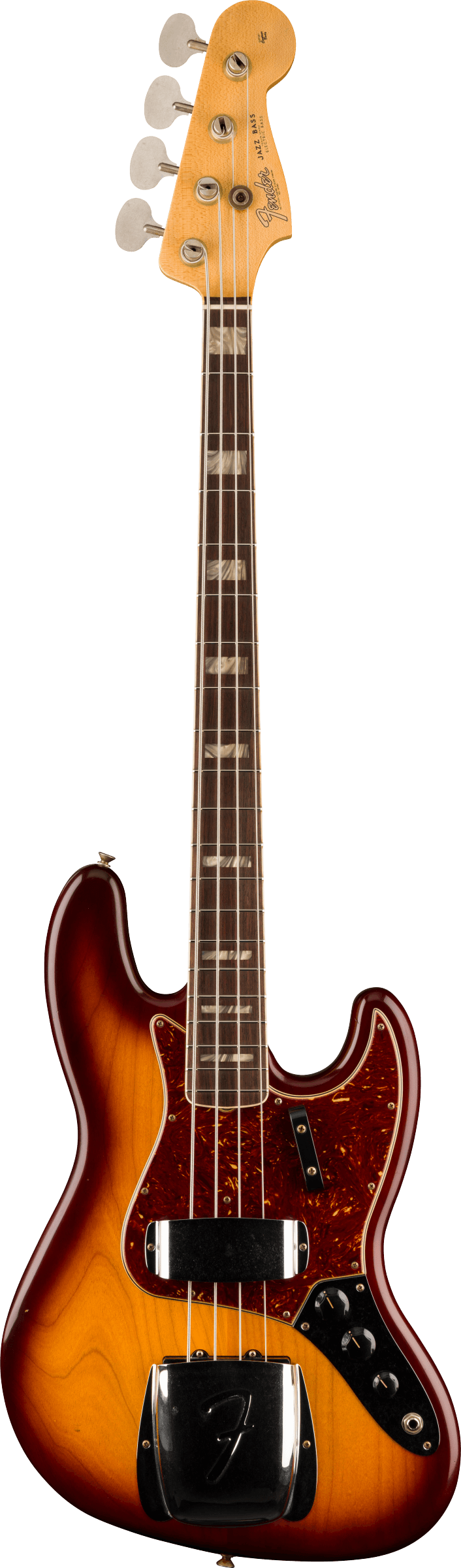Fender Custom Shop 1966 Jazz Bass - Journeyman Relic - Tobacco Sunburst