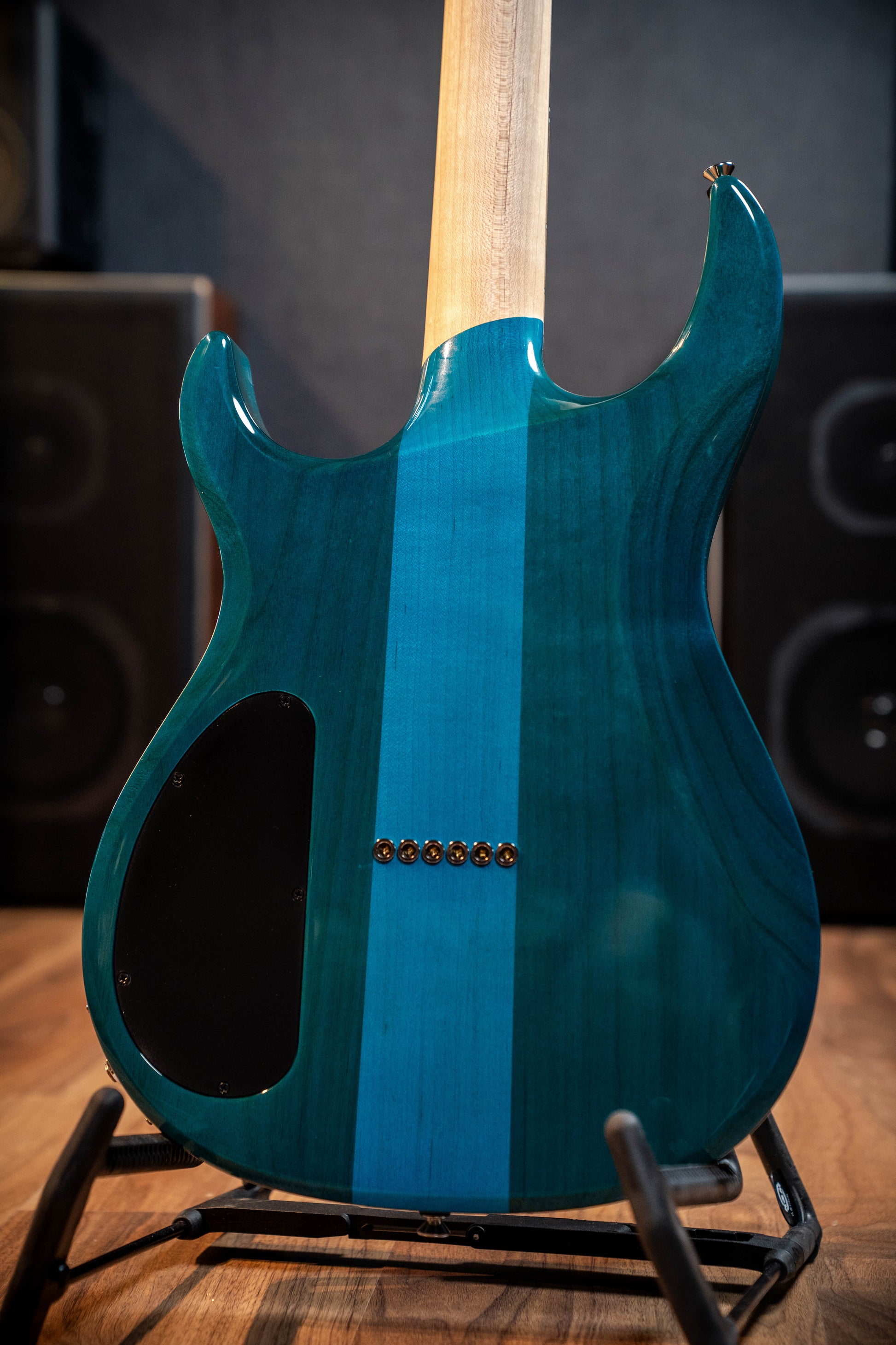 Carvin DC127 Electric Guitar - Quilt Blue - Pre-Owned (Signed by Mark Kiesel)
