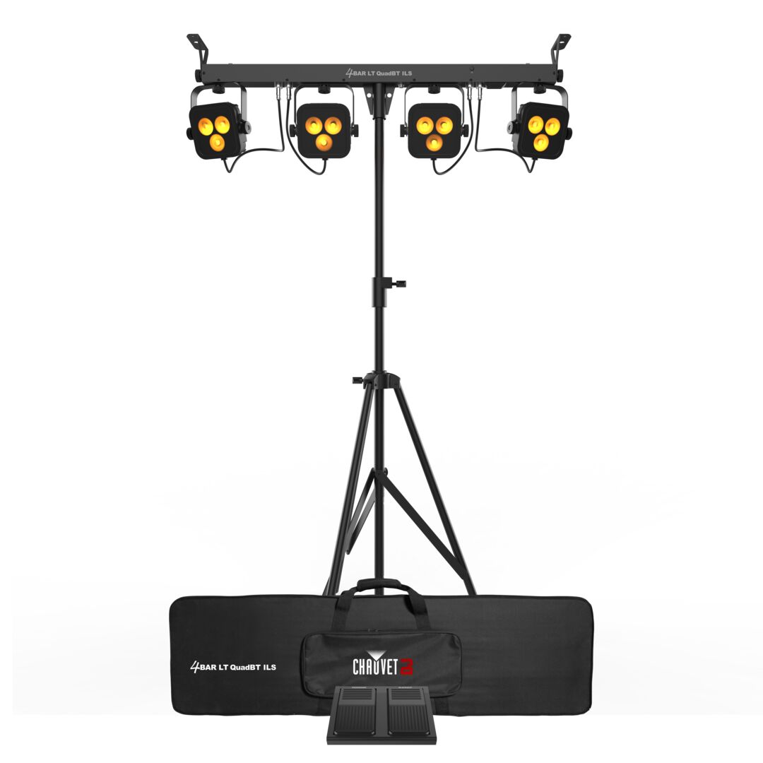 Chauvet DJ 4BAR LT QUAD BT ILS Wash Lighting Set Bluetooth