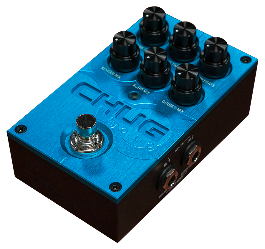 Solar Guitars CHUG SOLO 3-in-1 Doubler / Echo / Reverb Pedal