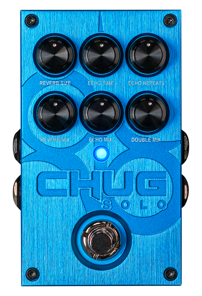 Solar Guitars CHUG SOLO 3-in-1 Doubler / Echo / Reverb Pedal