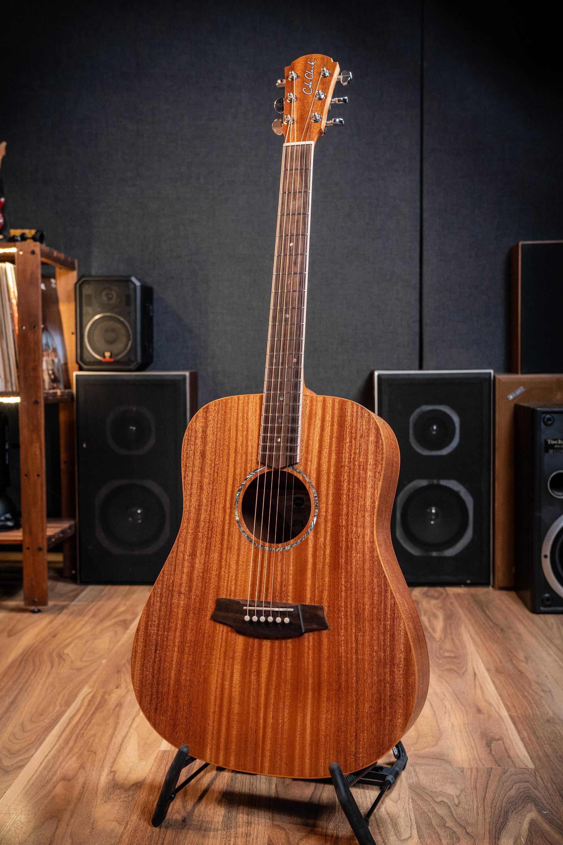 Cole Clark CCSFL1-MMAH Studio Dreadnought Acoustic Guitar - Mahogany