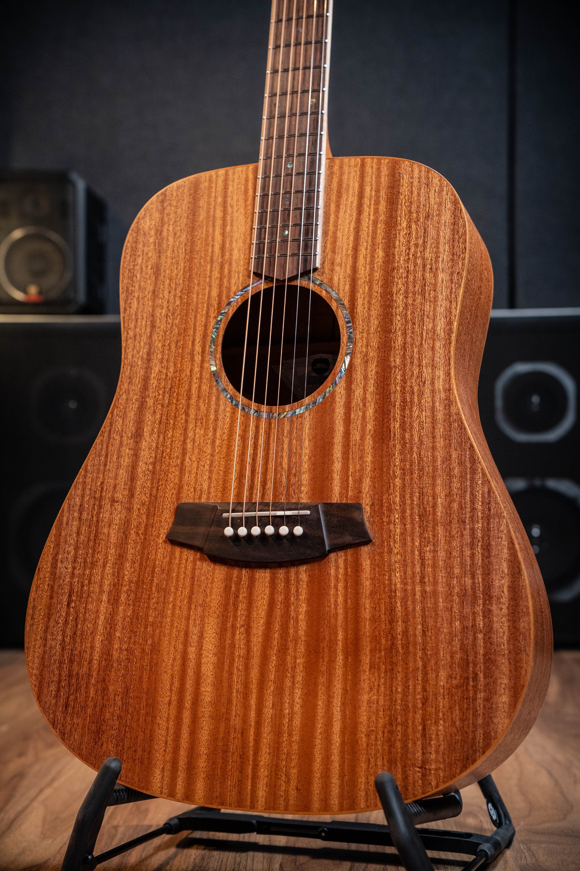 Cole Clark CCSFL1-MMAH Studio Dreadnought Acoustic Guitar - Mahogany