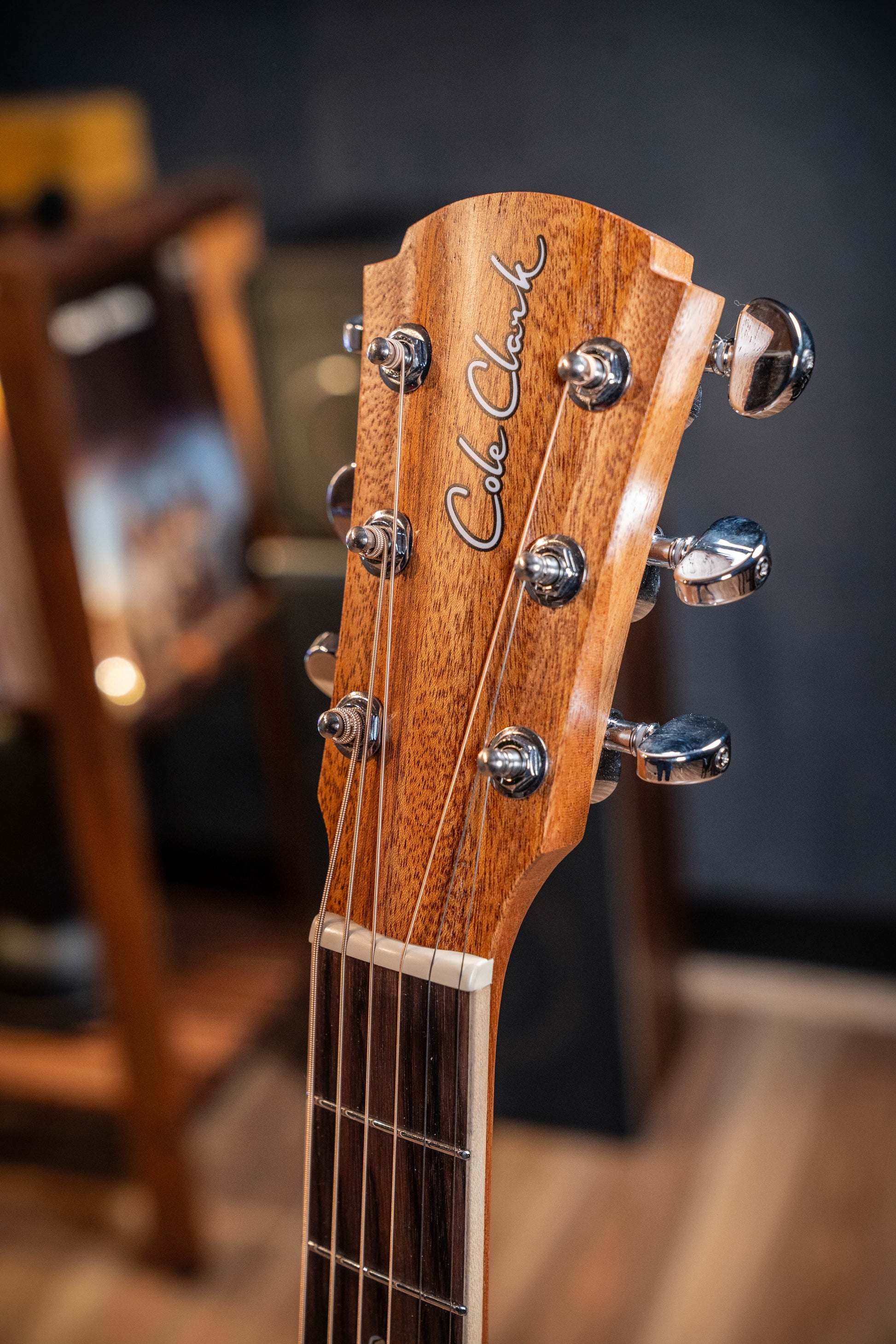 Cole Clark CCSFL1-MMAH Studio Dreadnought Acoustic Guitar - Mahogany