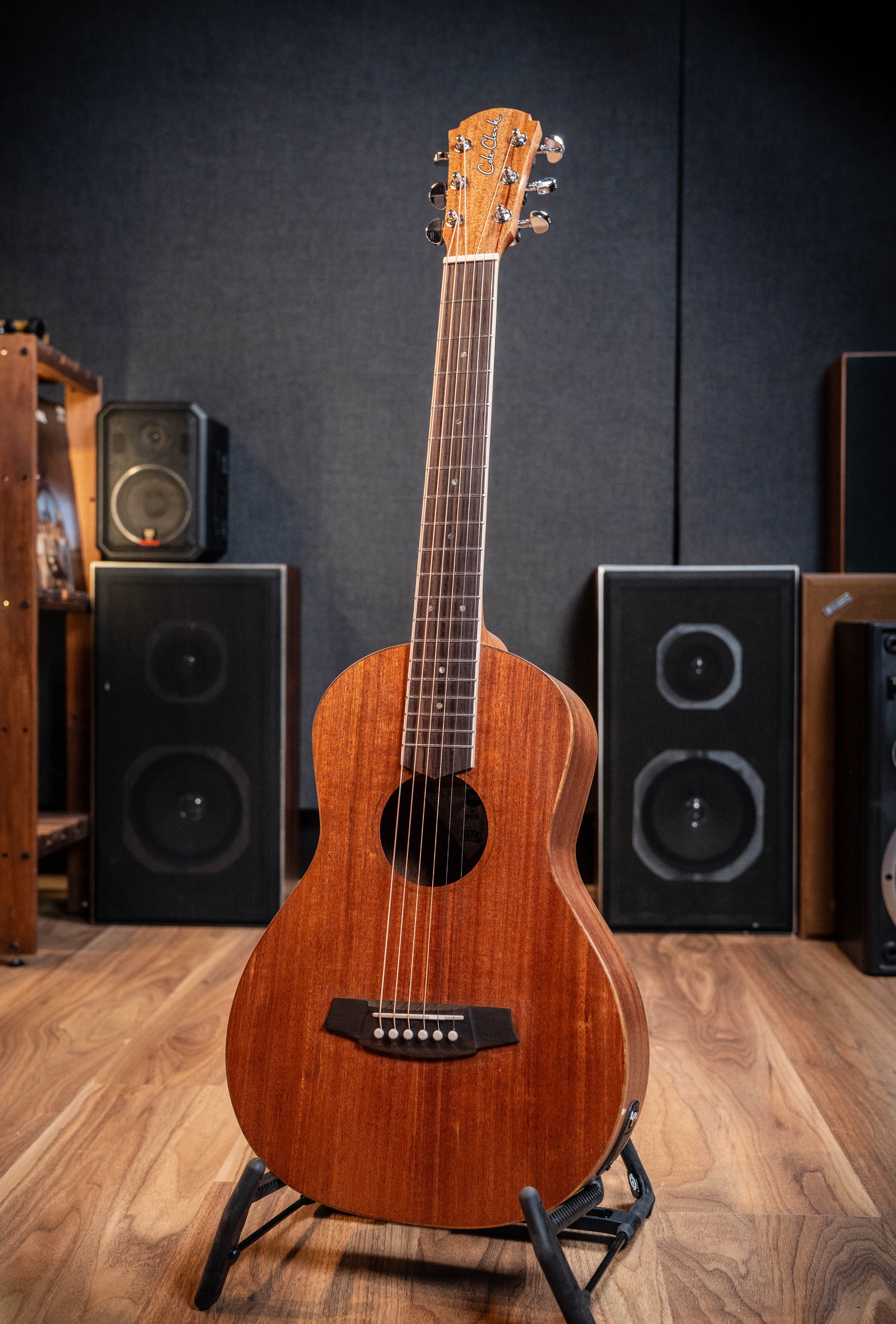 Cole Clark SPM1E-MMAH Studio Parlour 23.5" Scale Mini Acoustic - Mahogany