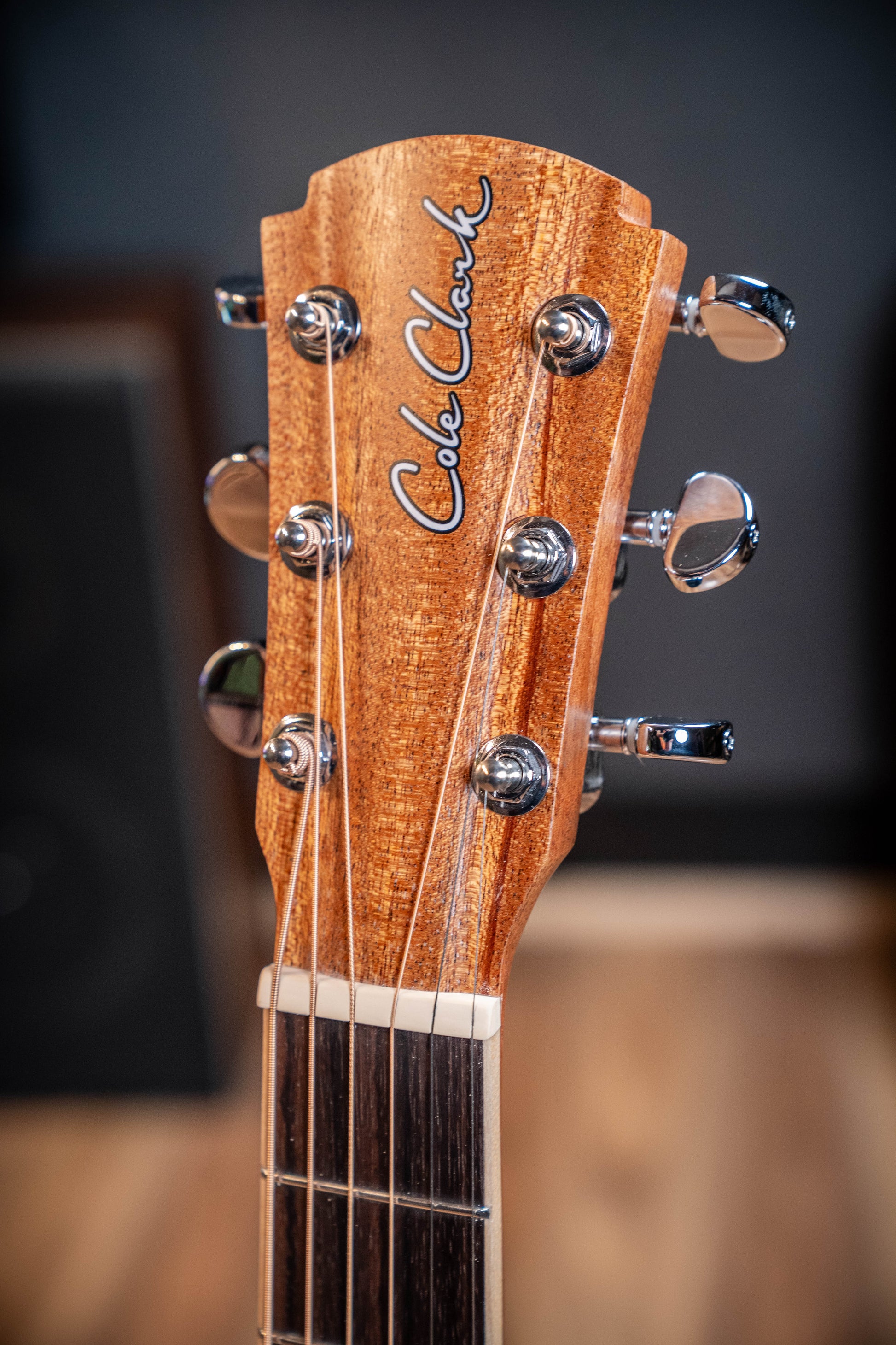 Cole Clark SPM1E-MMAH Studio Parlour 23.5" Scale Mini Acoustic - Mahogany