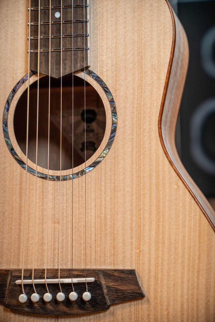 Cole Clark SPM1E-BM Studio Parlour 23.5" Scale Mini Acoustic - Bunya / QLD Maple
