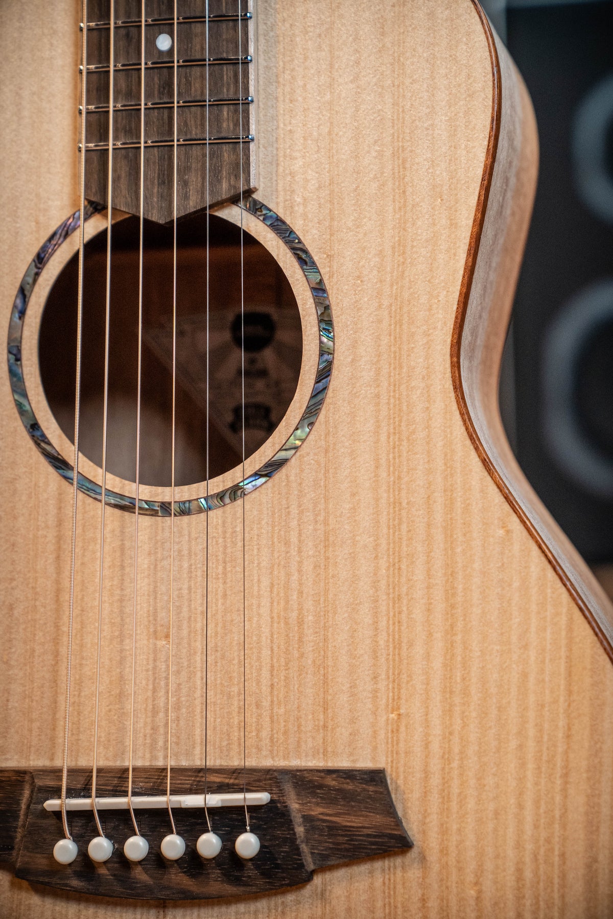 Cole Clark SPM1E-BM Studio Parlour 23.5" Scale Mini Acoustic - Bunya / QLD Maple