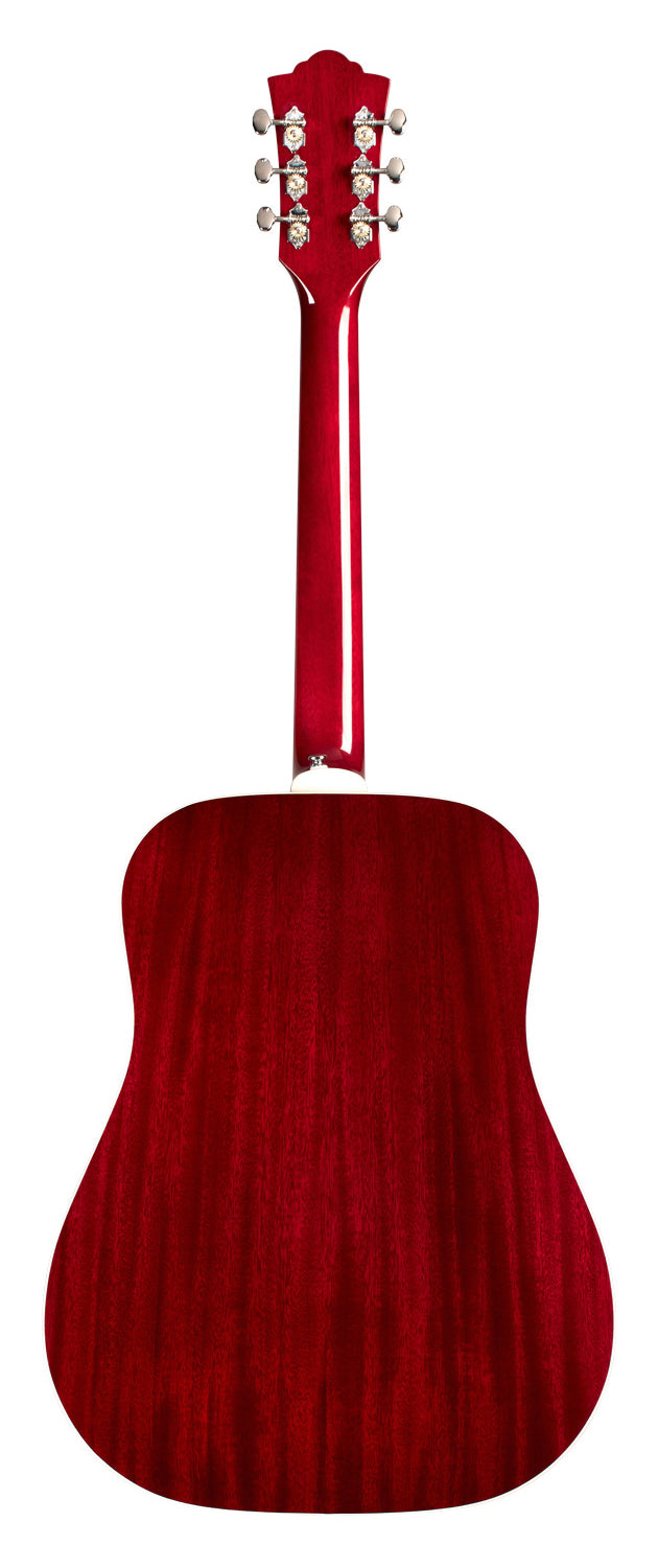 Guild D-140 Acoustic Electric Guitar - Cherry Burst