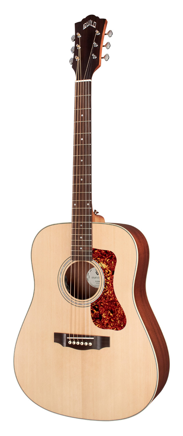 Guild D-240E Acoustic Guitar - Natural