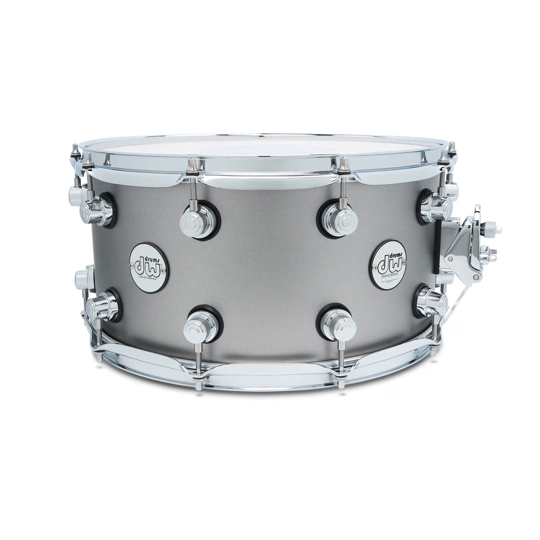DW Design Series Limited Edition 7x14" Snare Drum - Titanium Satin