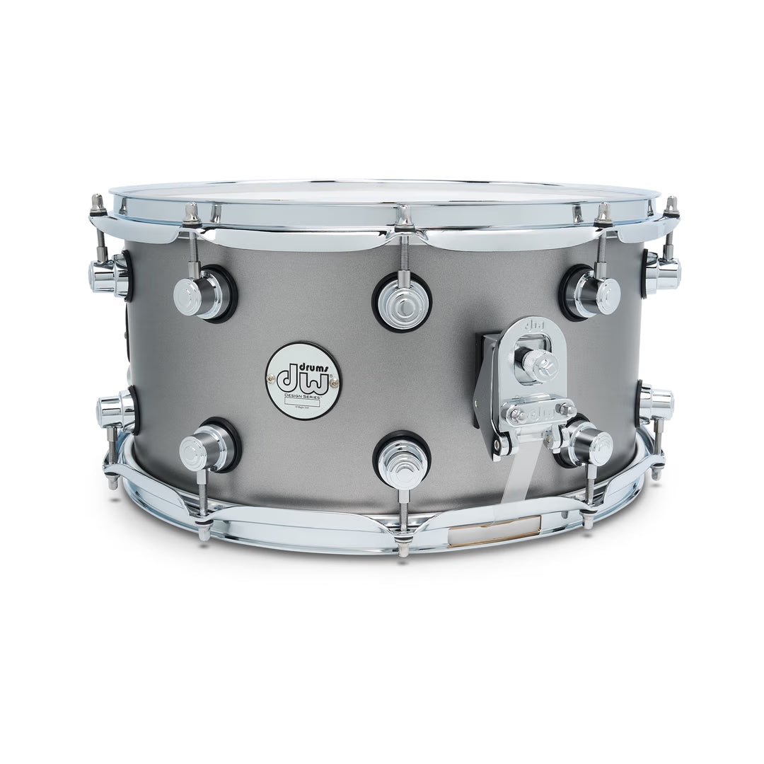 DW Design Series Limited Edition 7x14" Snare Drum - Titanium Satin