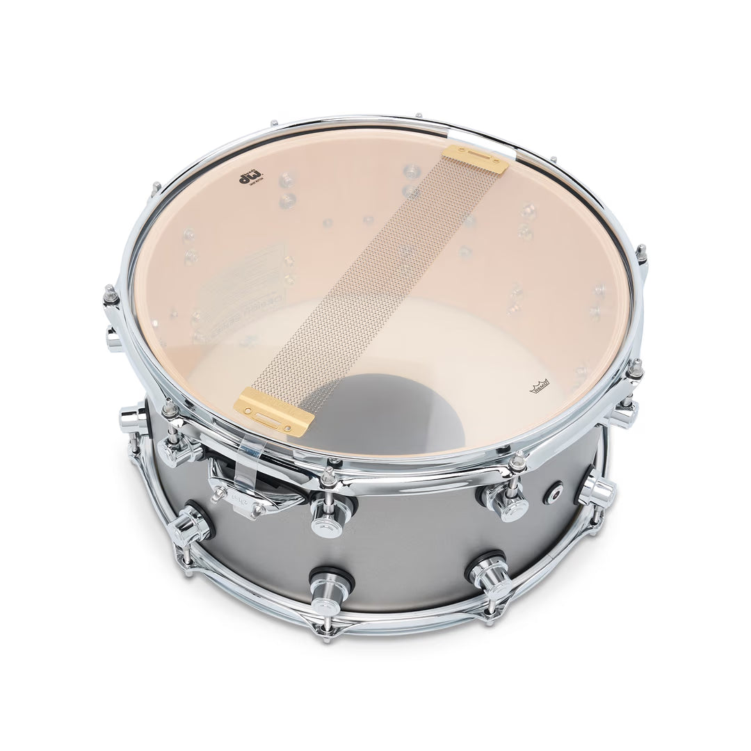 DW Design Series Limited Edition 7x14" Snare Drum - Titanium Satin