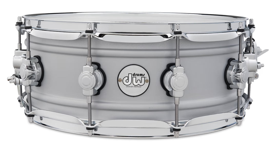 DW Design Series 14x5.5" Snare Drum - Matte Aluminium