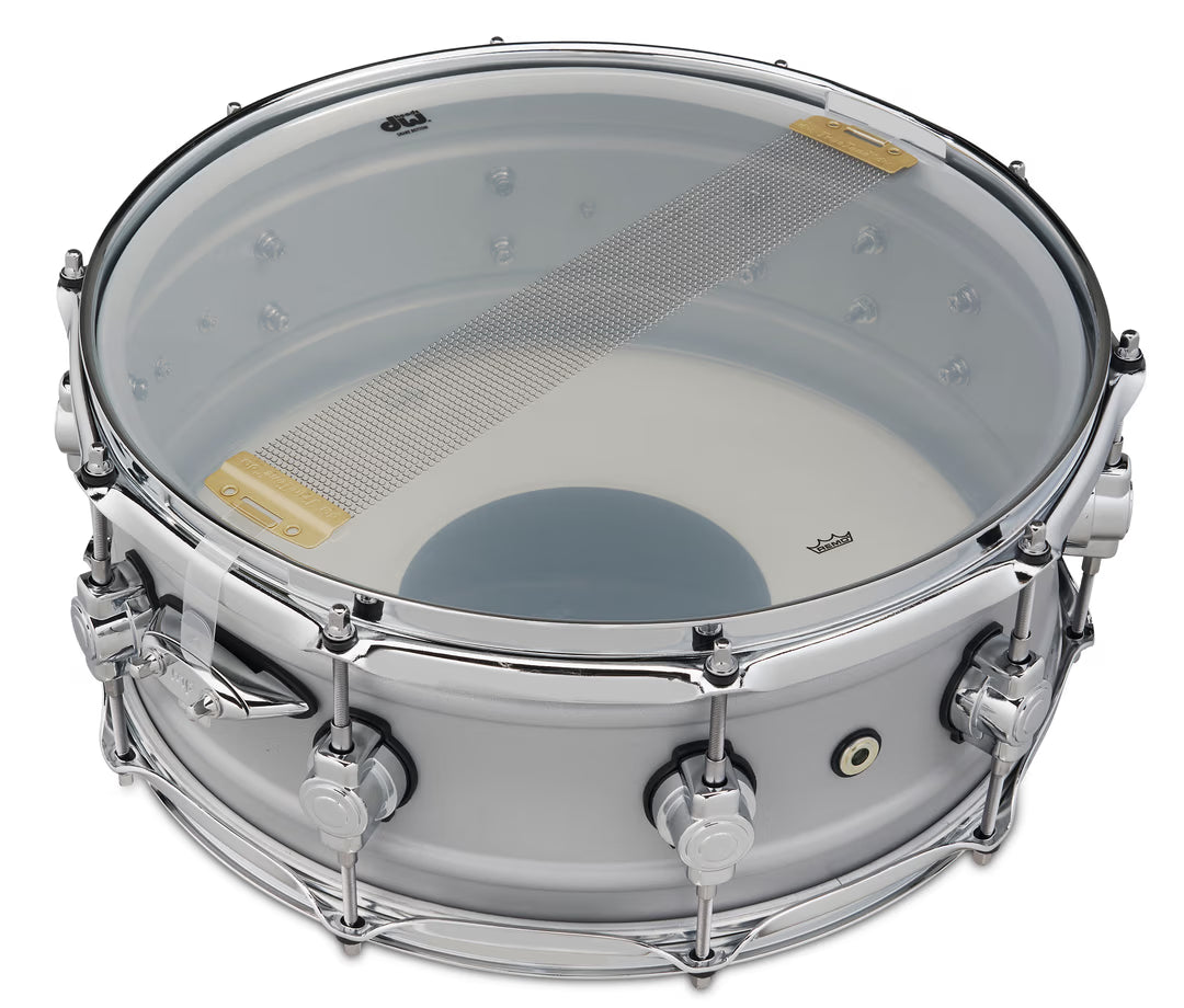 DW Design Series 14x5.5" Snare Drum - Matte Aluminium