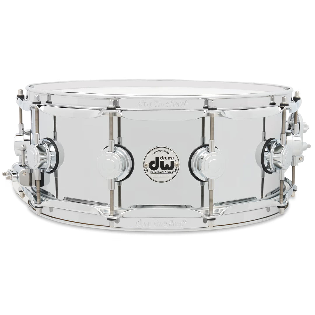 DW Collectors Series 14x5.5" Snare Drum - Chrome Polished Steel