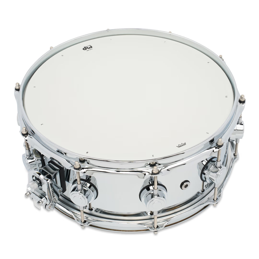 DW Collectors Series 14x5.5" Snare Drum - Chrome Polished Steel