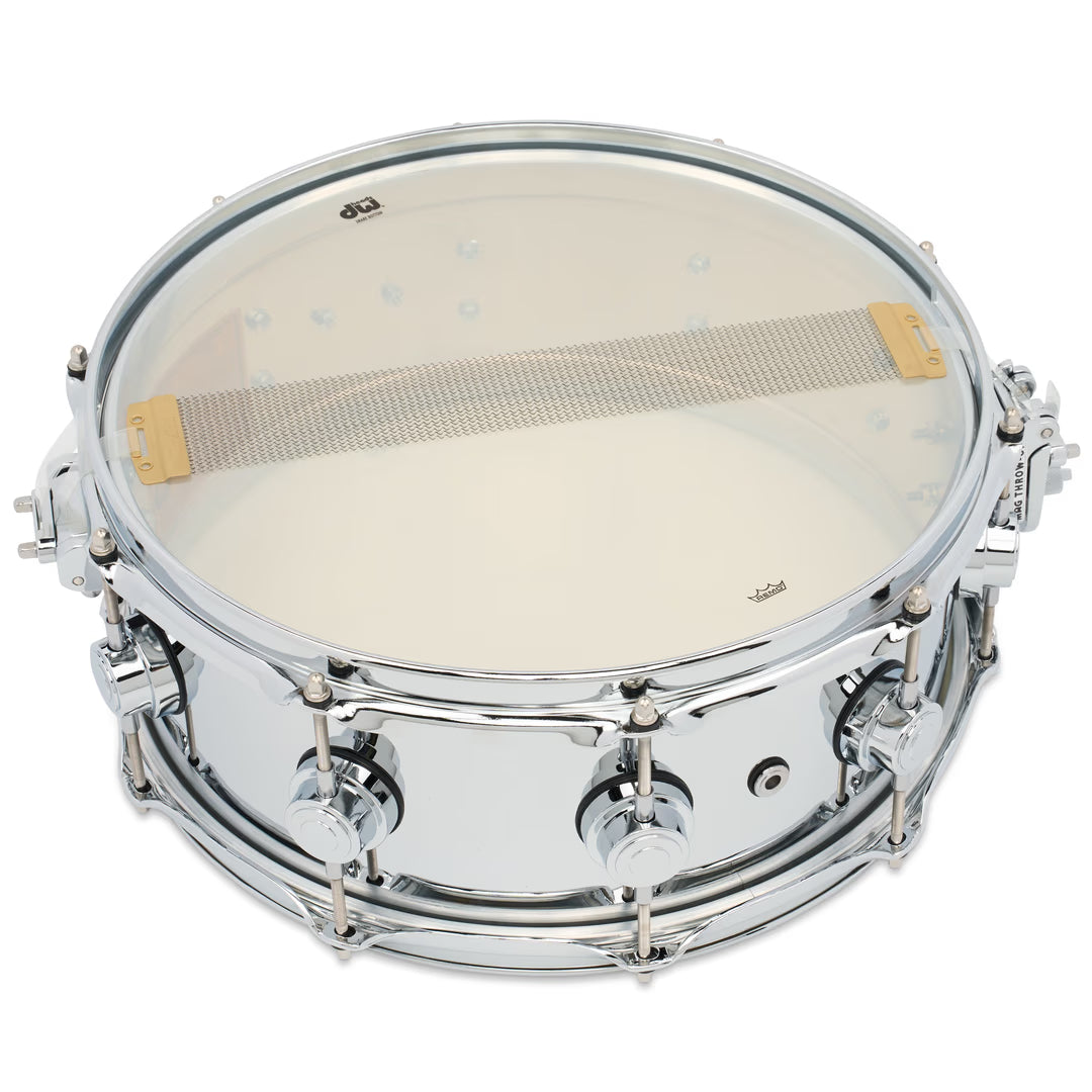 DW Collectors Series 14x5.5" Snare Drum - Chrome Polished Steel