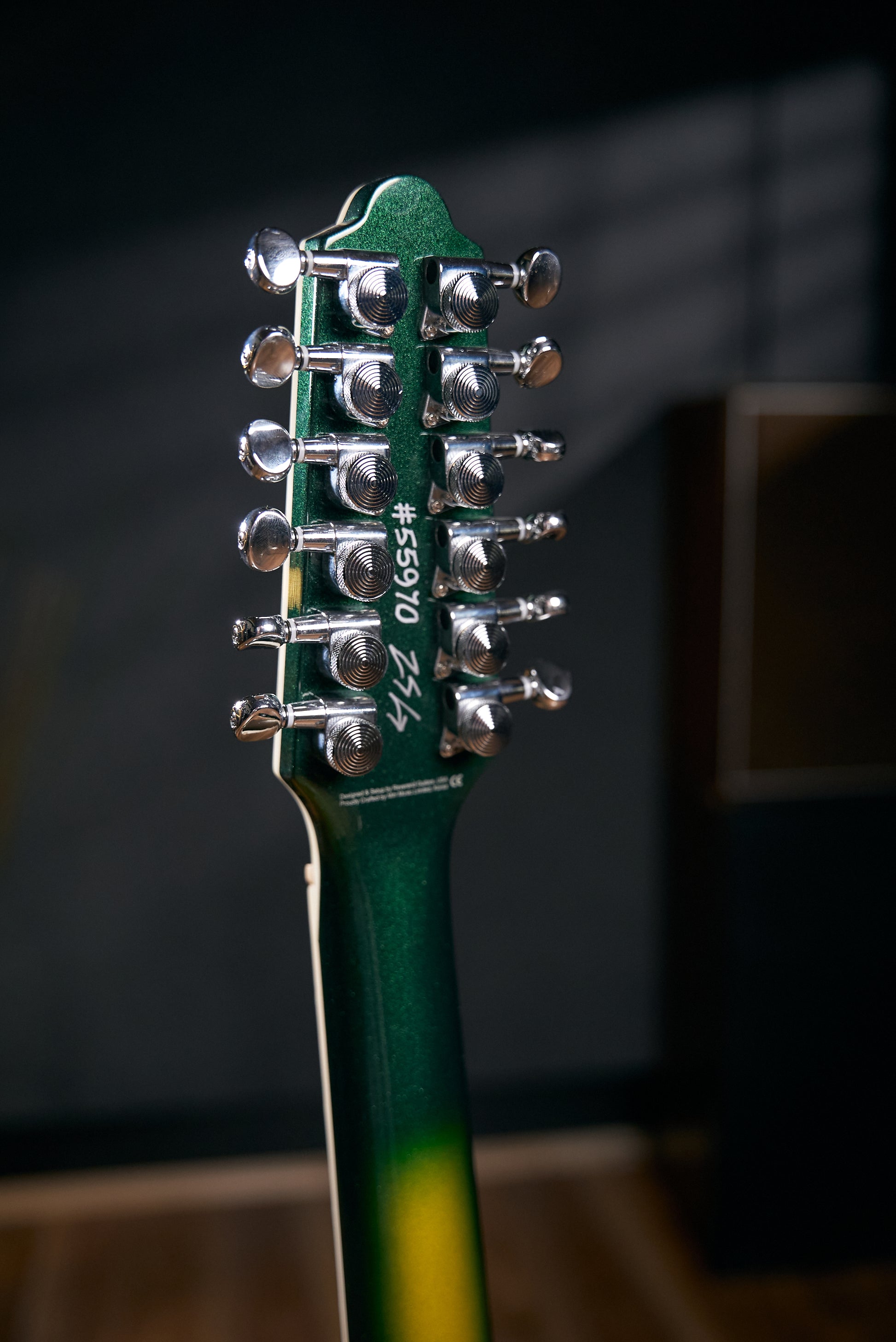 Reverend Airwave 12 12-String Electric Guitar - Citradelic Sunset RW - Pre-Owned