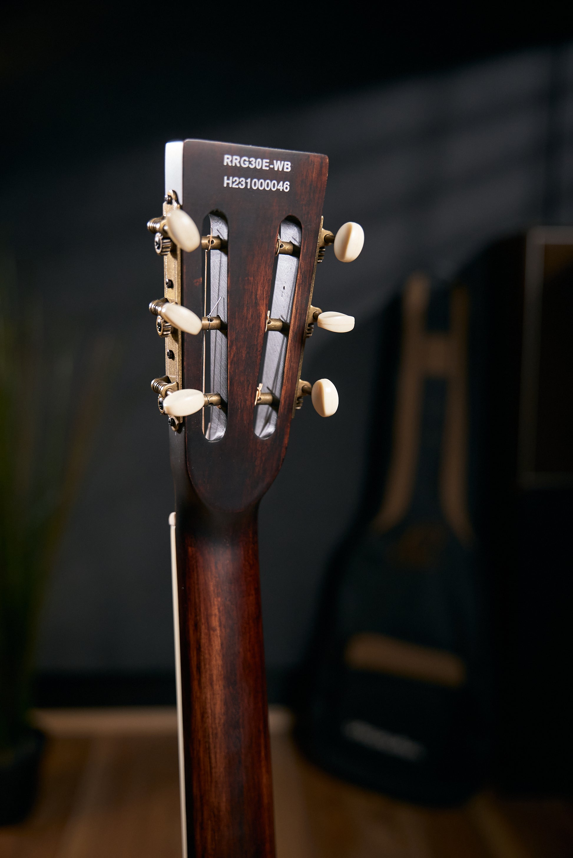 Ortega RRG30E-WB Electric Resonator w/Bag - Walnut - Pre-Owned