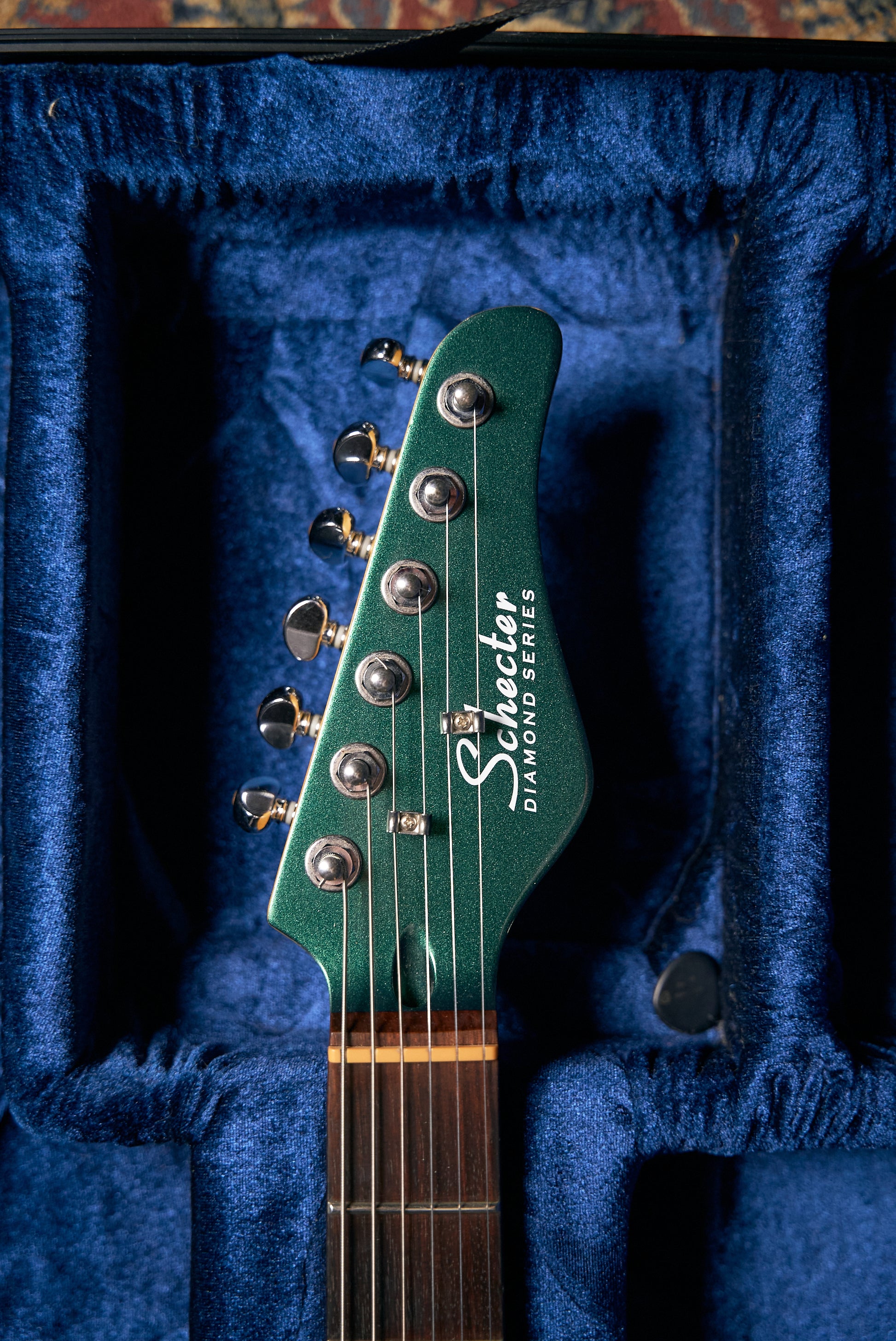 Schecter PT Fastback II B w/Case - Emerald Green - Pre-Owned