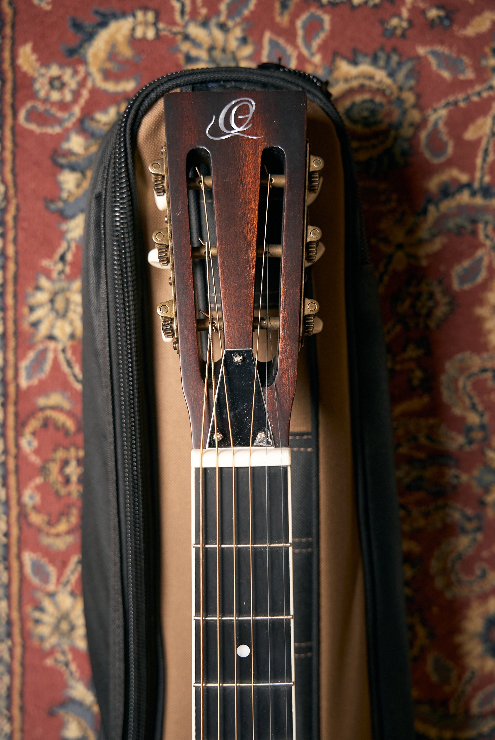 Ortega RRG30E-WB Electric Resonator w/Bag - Walnut - Pre-Owned