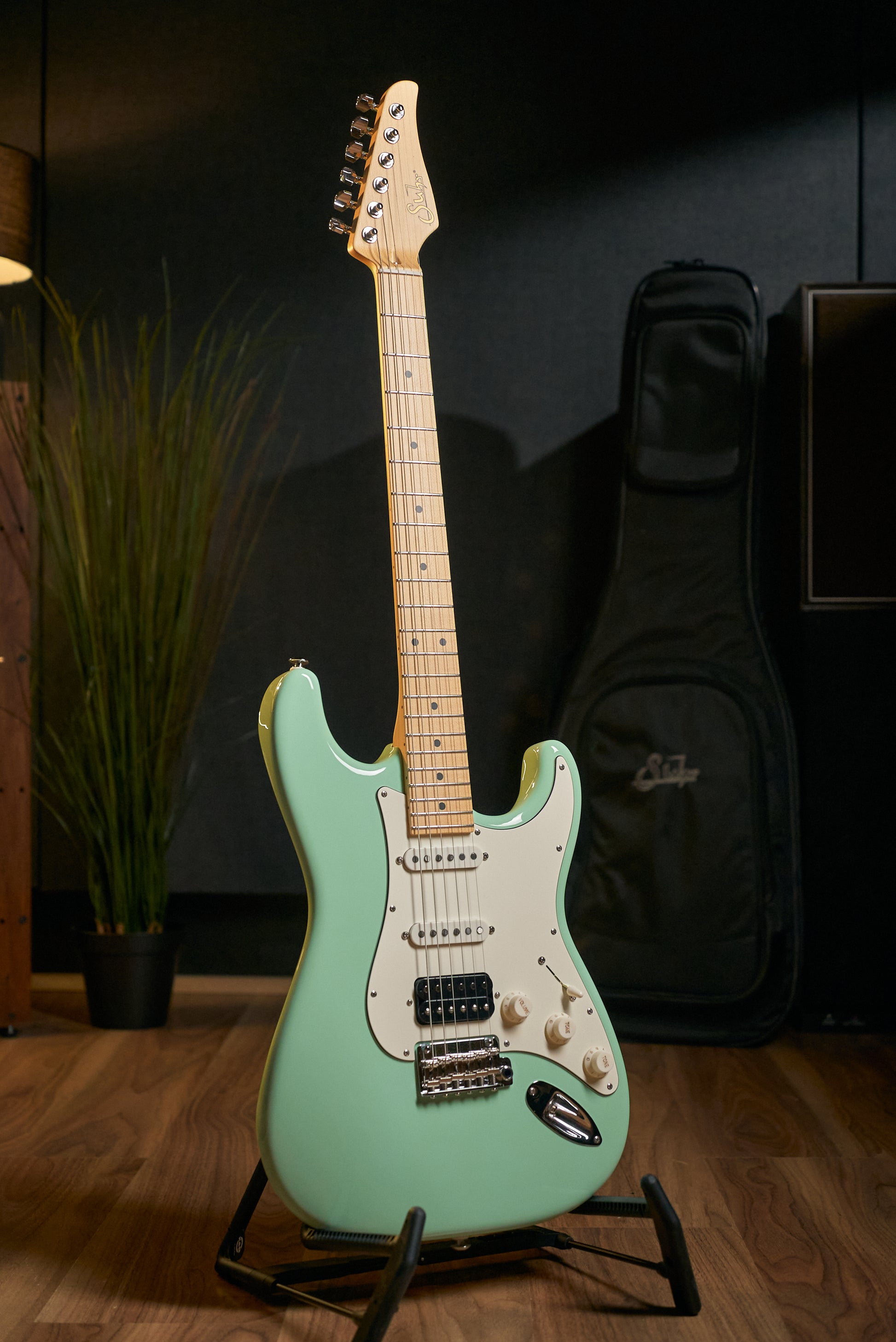 Open Box / Ex-Display - Suhr Classic S HSS Electric Guitar - Surf Green MN