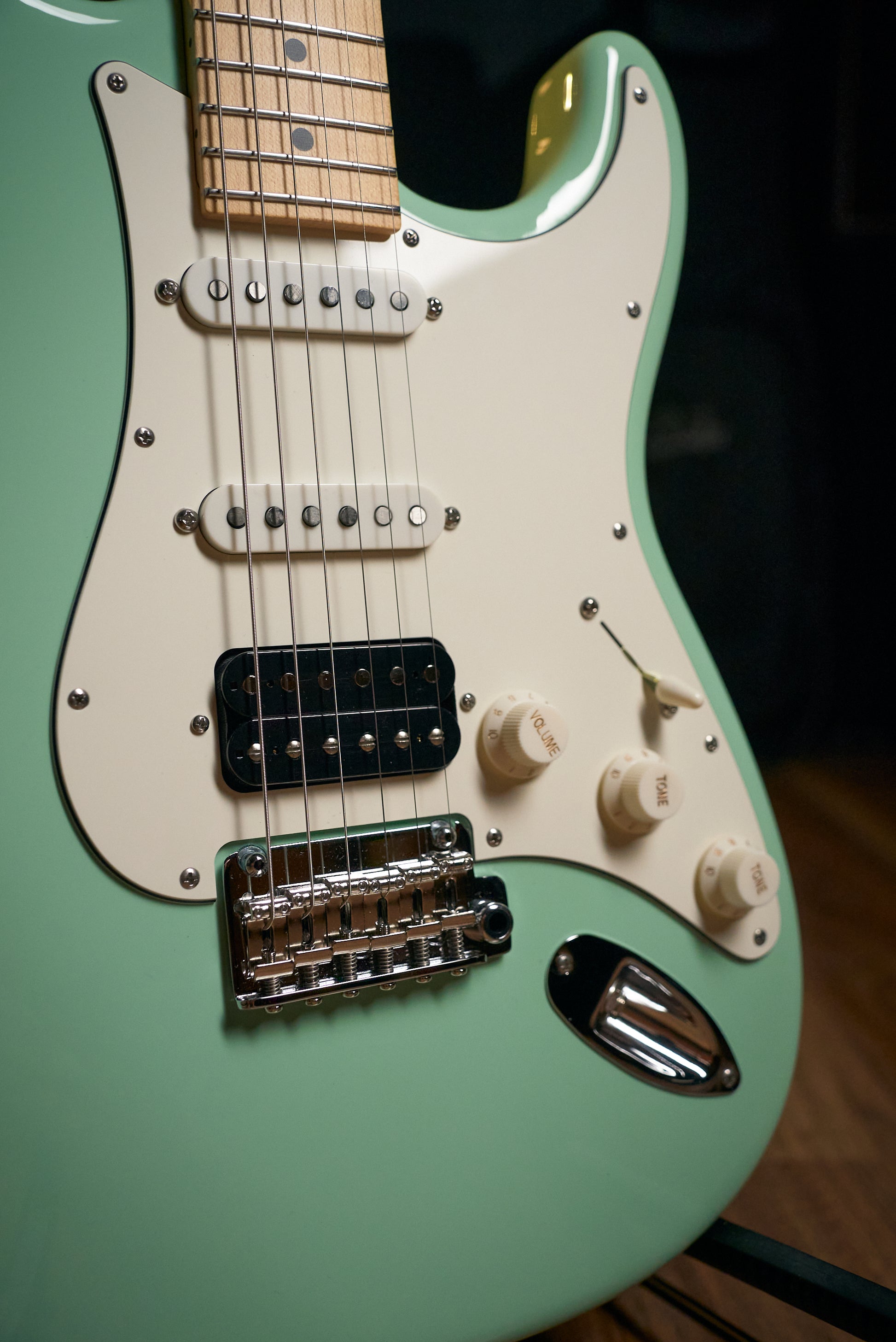 Open Box / Ex-Display - Suhr Classic S HSS Electric Guitar - Surf Green MN