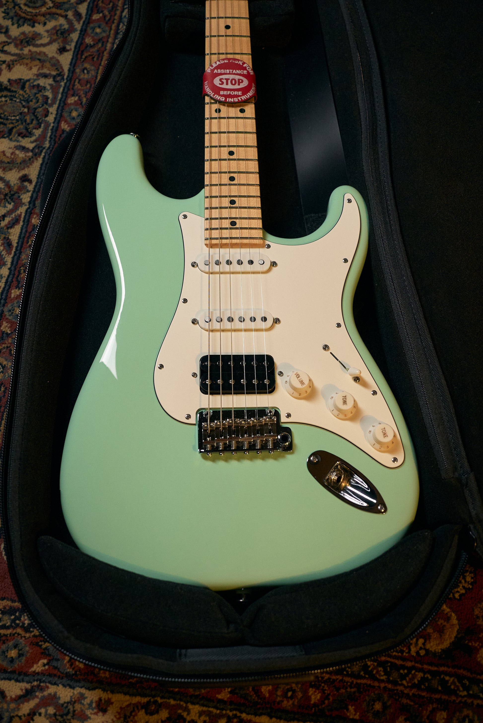 Open Box / Ex-Display - Suhr Classic S HSS Electric Guitar - Surf Green MN