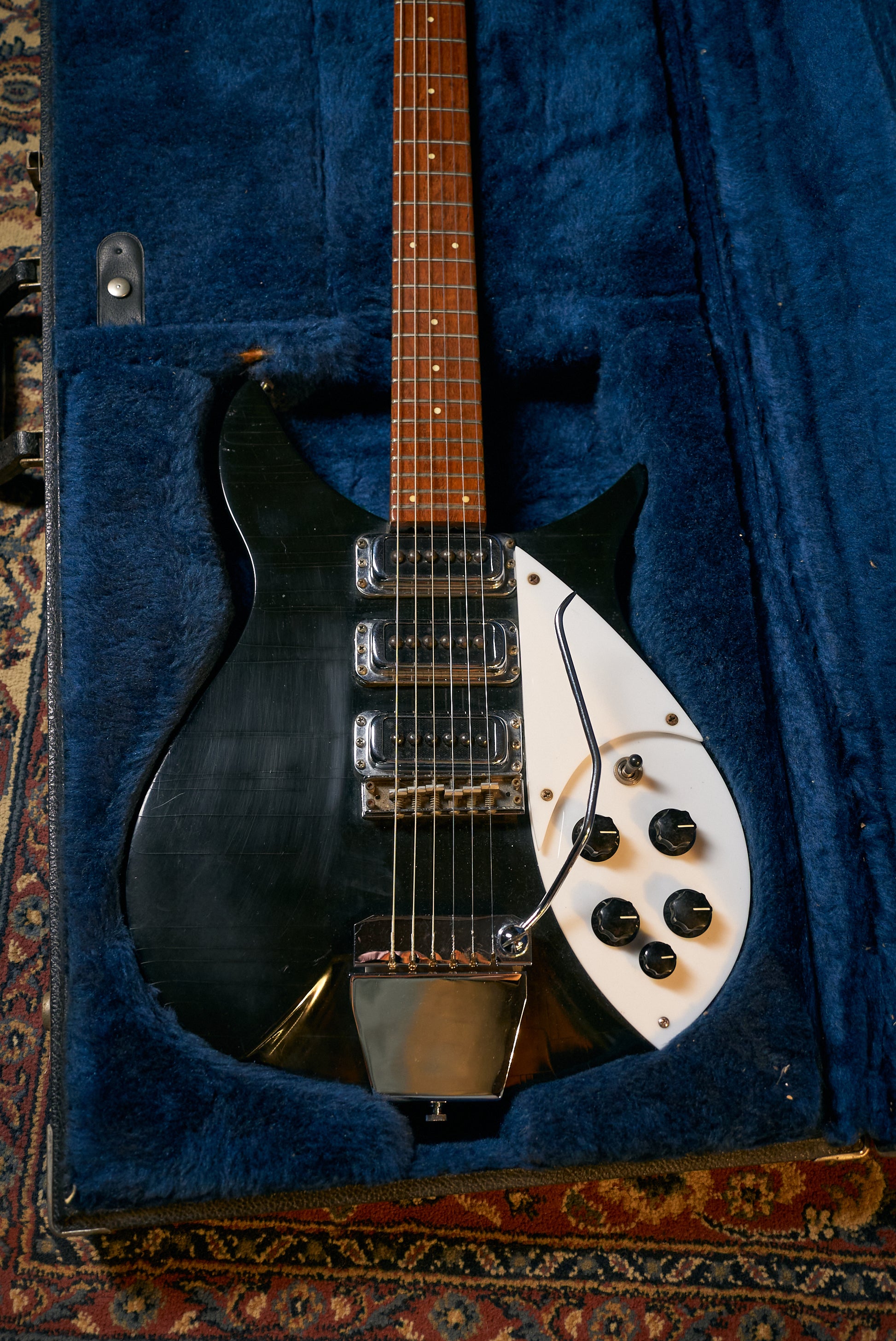 Rickenbacker 1988 350 Liverpool w/Case - JetGlo - Pre-Owned