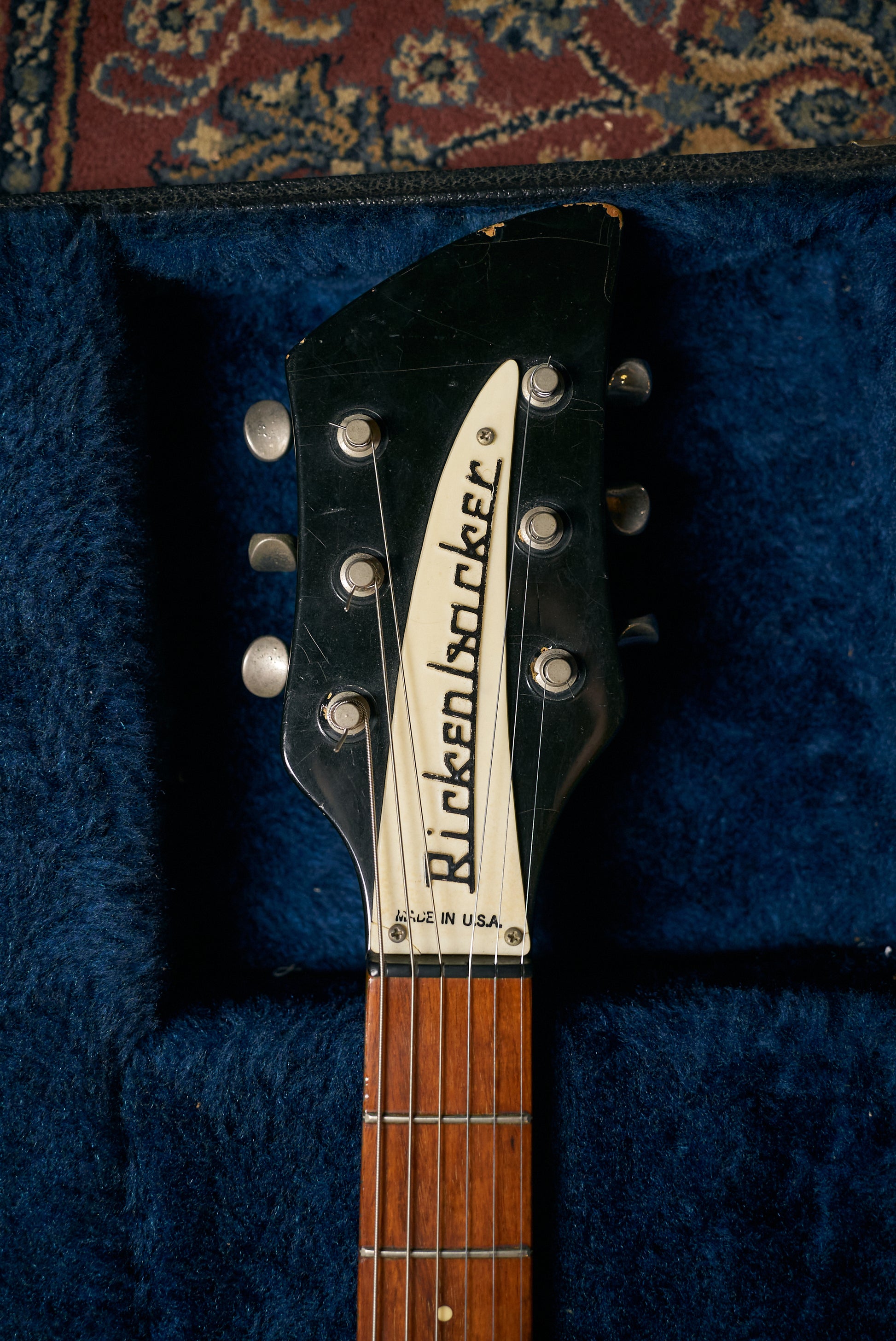 Rickenbacker 1988 350 Liverpool w/Case - JetGlo - Pre-Owned