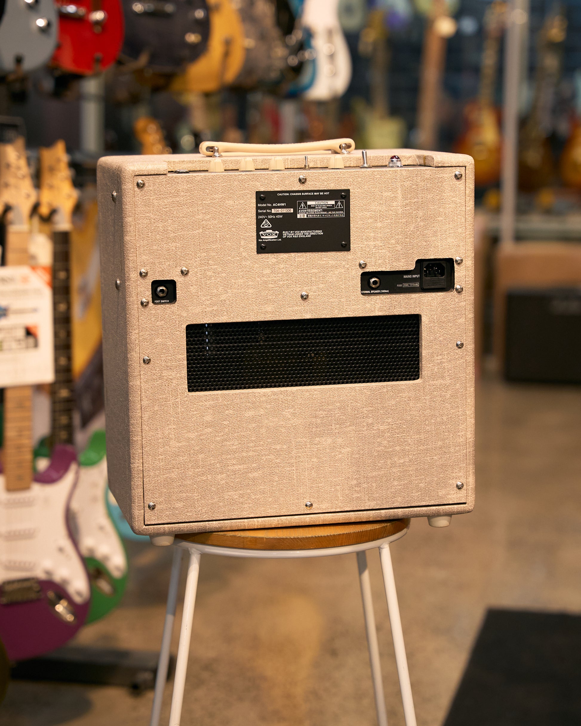 Vox AC4 Handwired Combo - Pre-Owned (inc Cover + FSW)