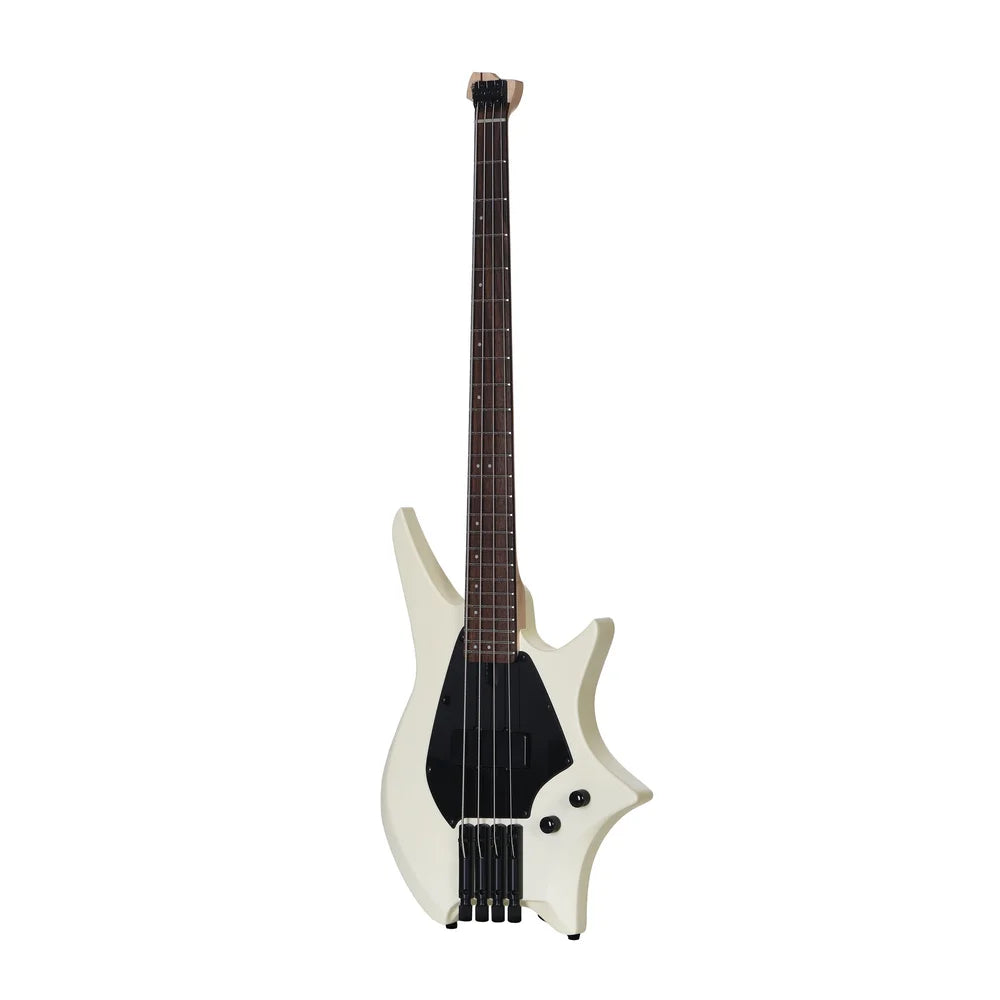 HILS HNB3 4-String Headless Bass - Satin Ivory